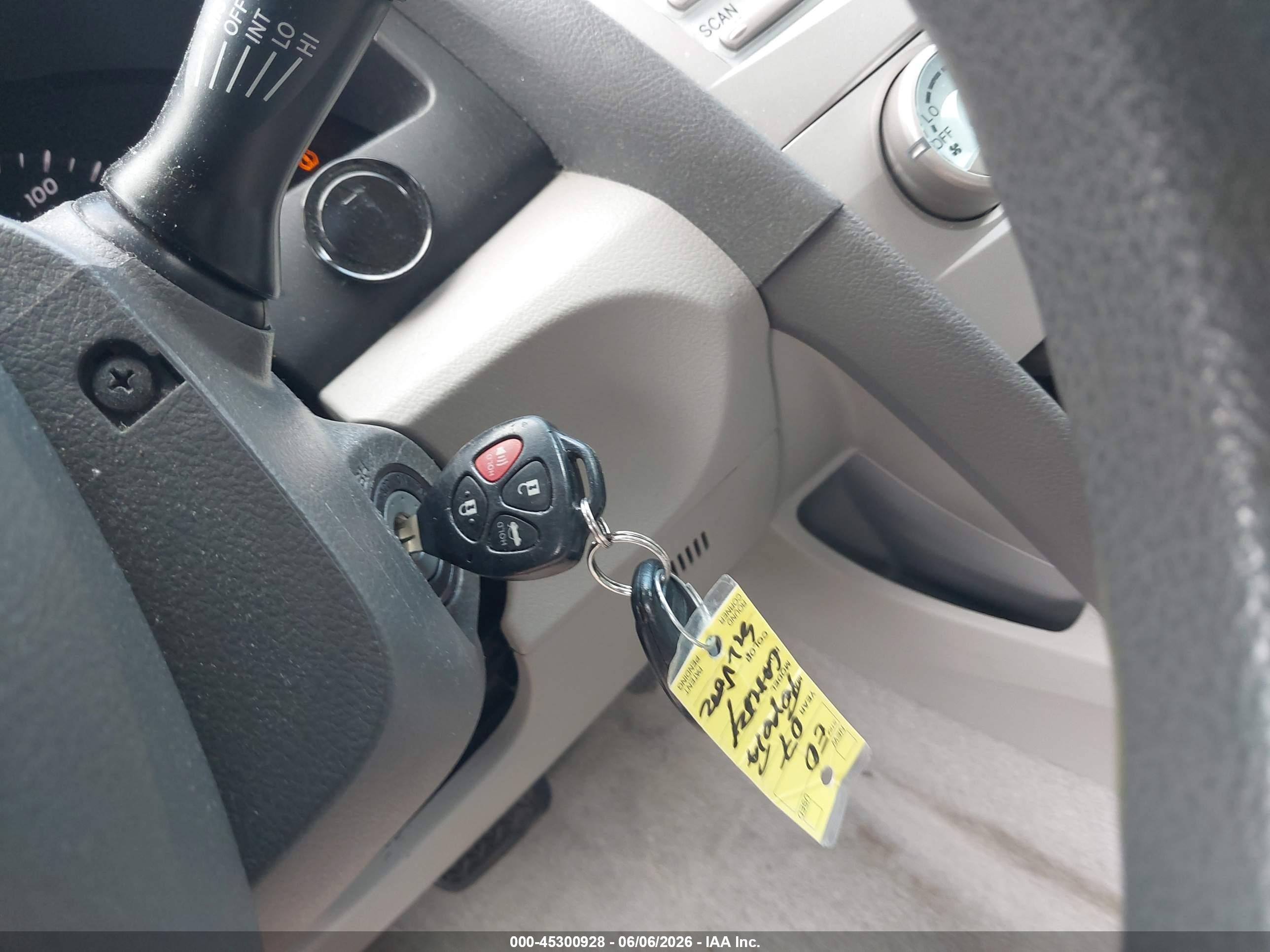 2007 Toyota Camry Ce/le/xle/se Silver vin: 4T1BE46K27U709117