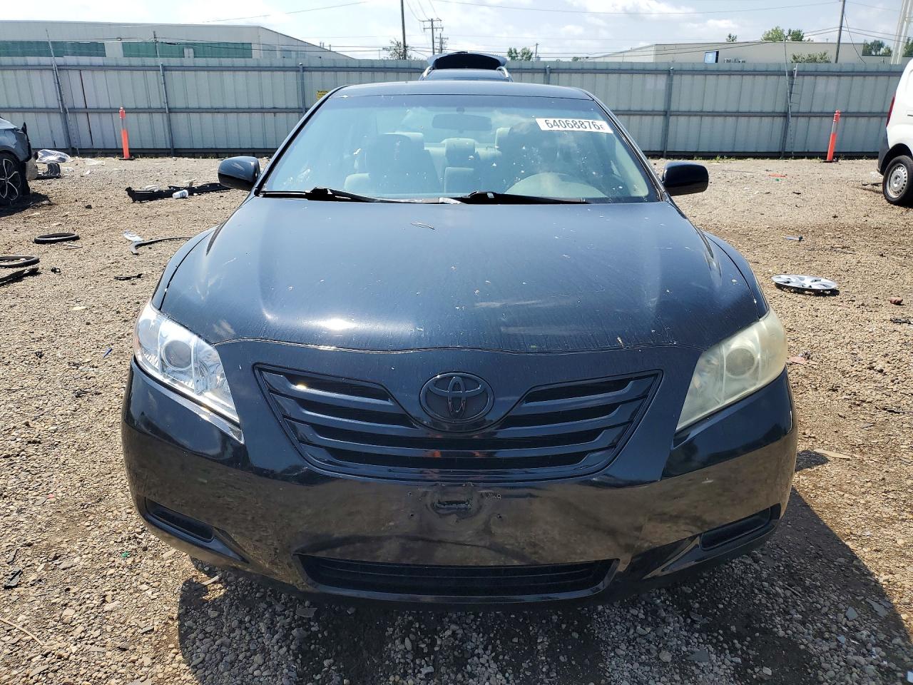 2007 Toyota Camry Le Black vin: 4T1BE46K27U710302