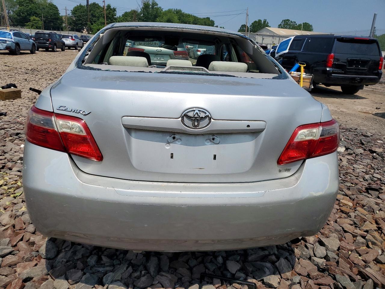 2007 Toyota Camry Ce Gray vin: 4T1BE46K27U710879