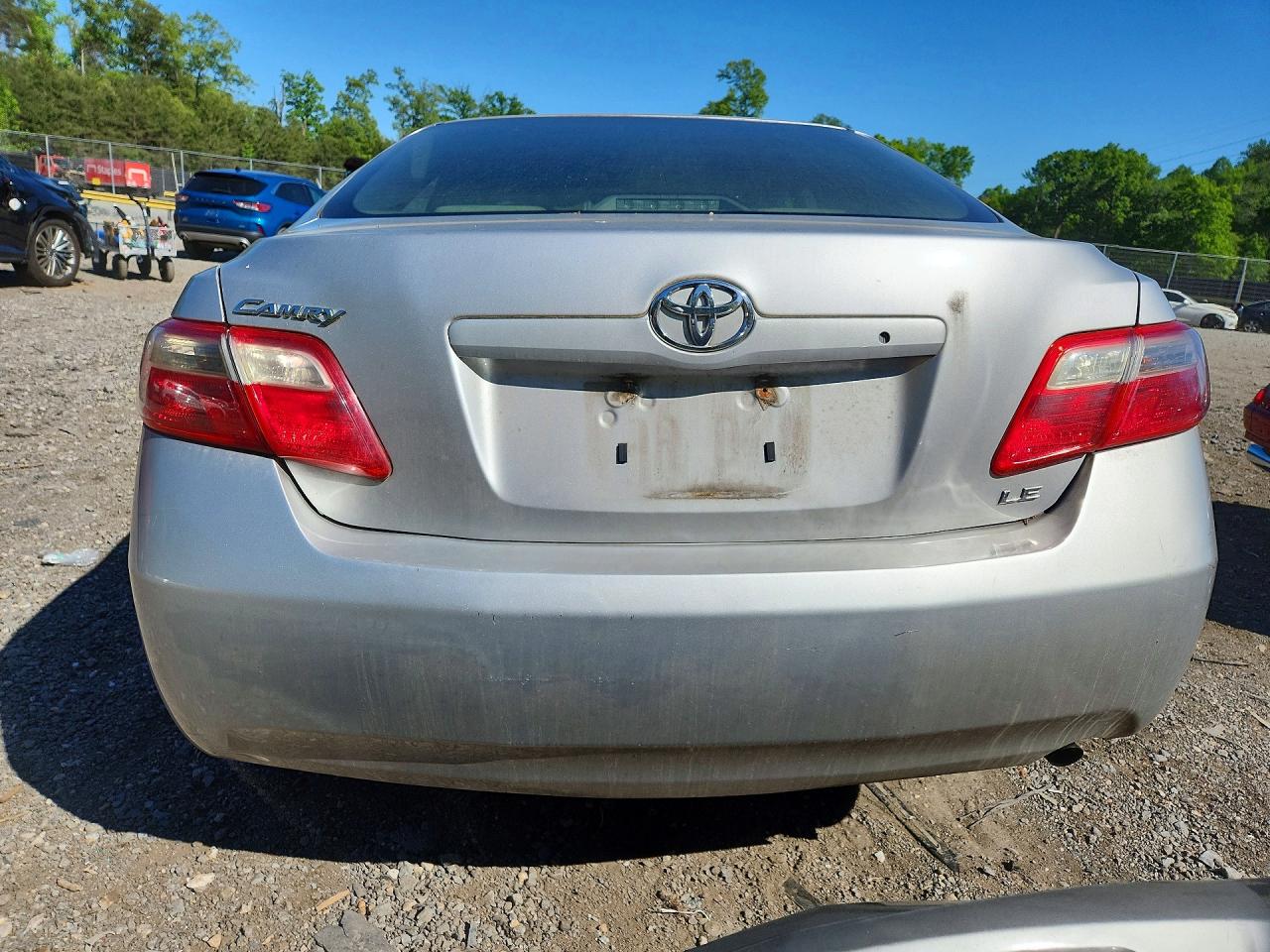 2007 Toyota Camry Le Silver vin: 4T1BE46K27U721333