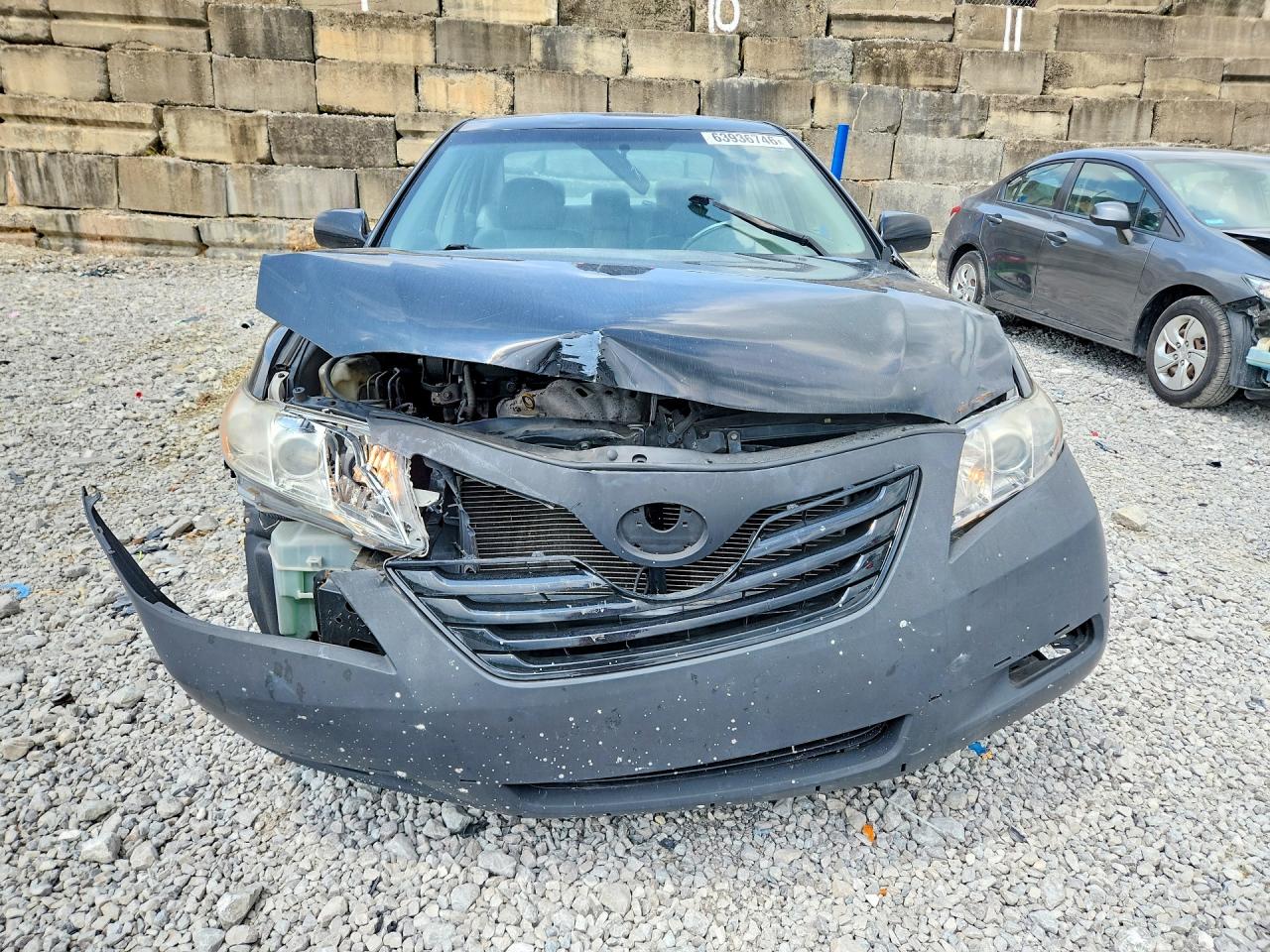 2007 Toyota Camry Black vin: 4T1BE46K27U729769