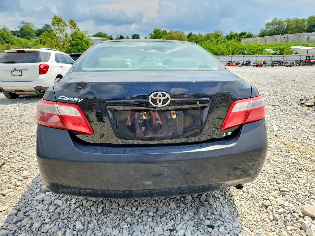 2007 Toyota Camry Black vin: 4T1BE46K27U729769