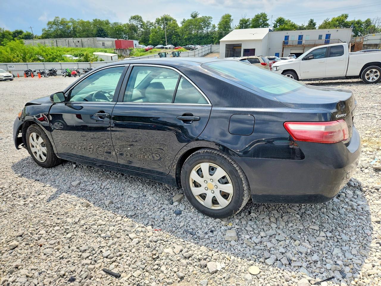 2007 Toyota Camry Black vin: 4T1BE46K27U729769