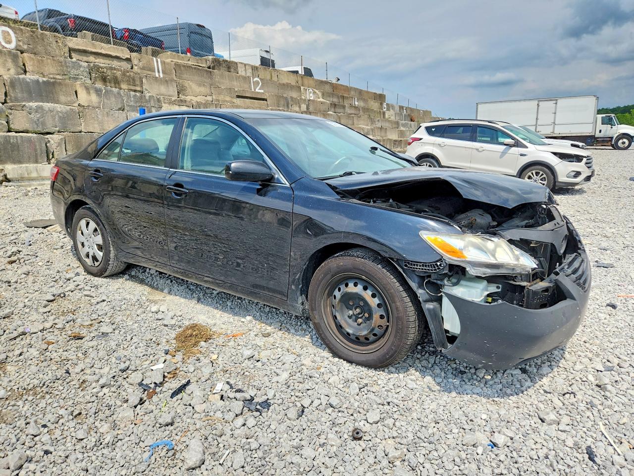 2007 Toyota Camry Black vin: 4T1BE46K27U729769