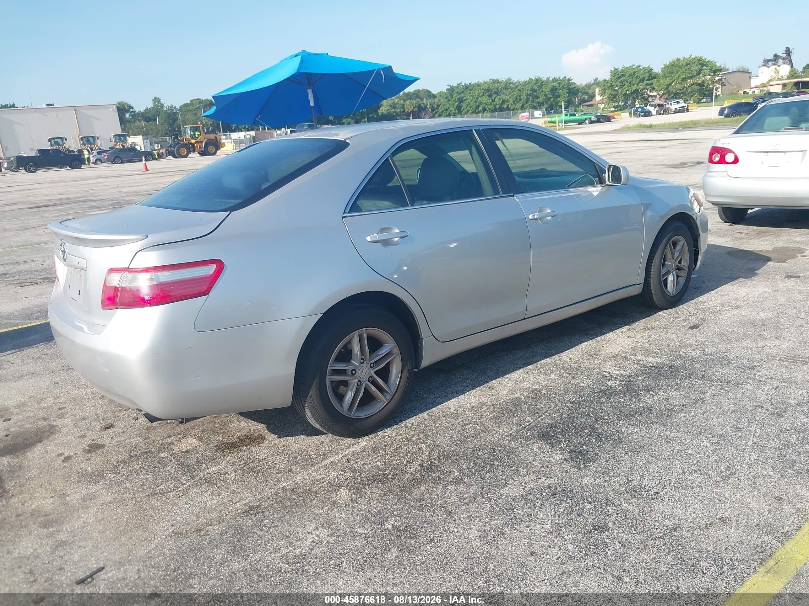 2008 Toyota Camry   Silver vin: 4T1BE46K28U231847
