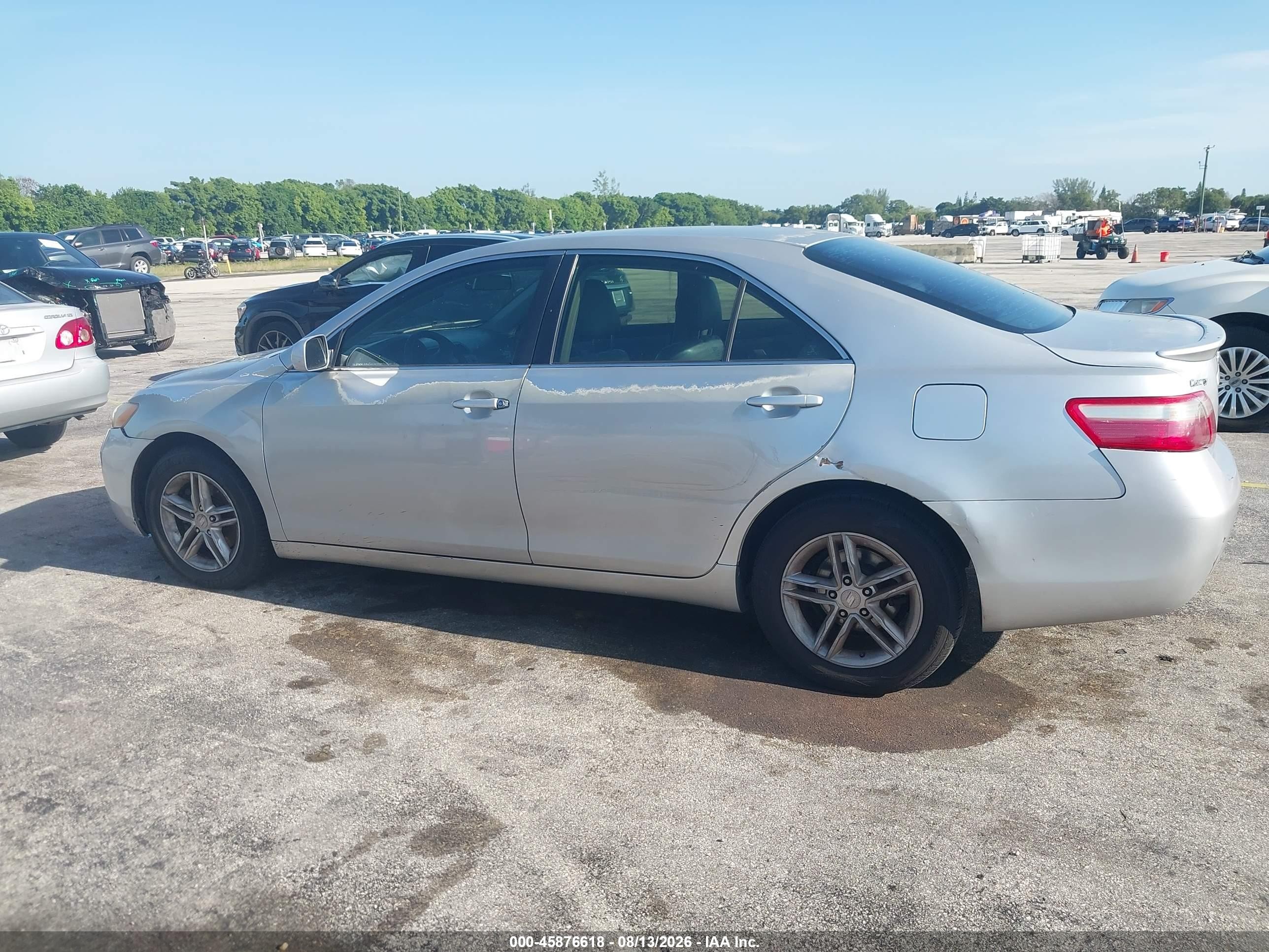 2008 Toyota Camry   Silver vin: 4T1BE46K28U231847