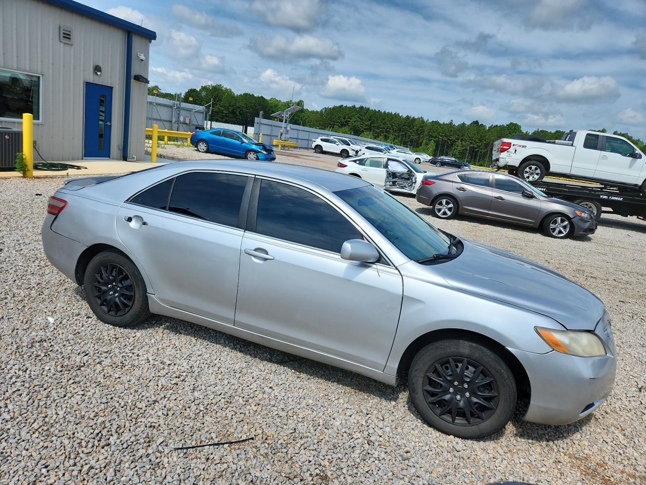 2008 Toyota Camry Le Silver vin: 4T1BE46K28U239317