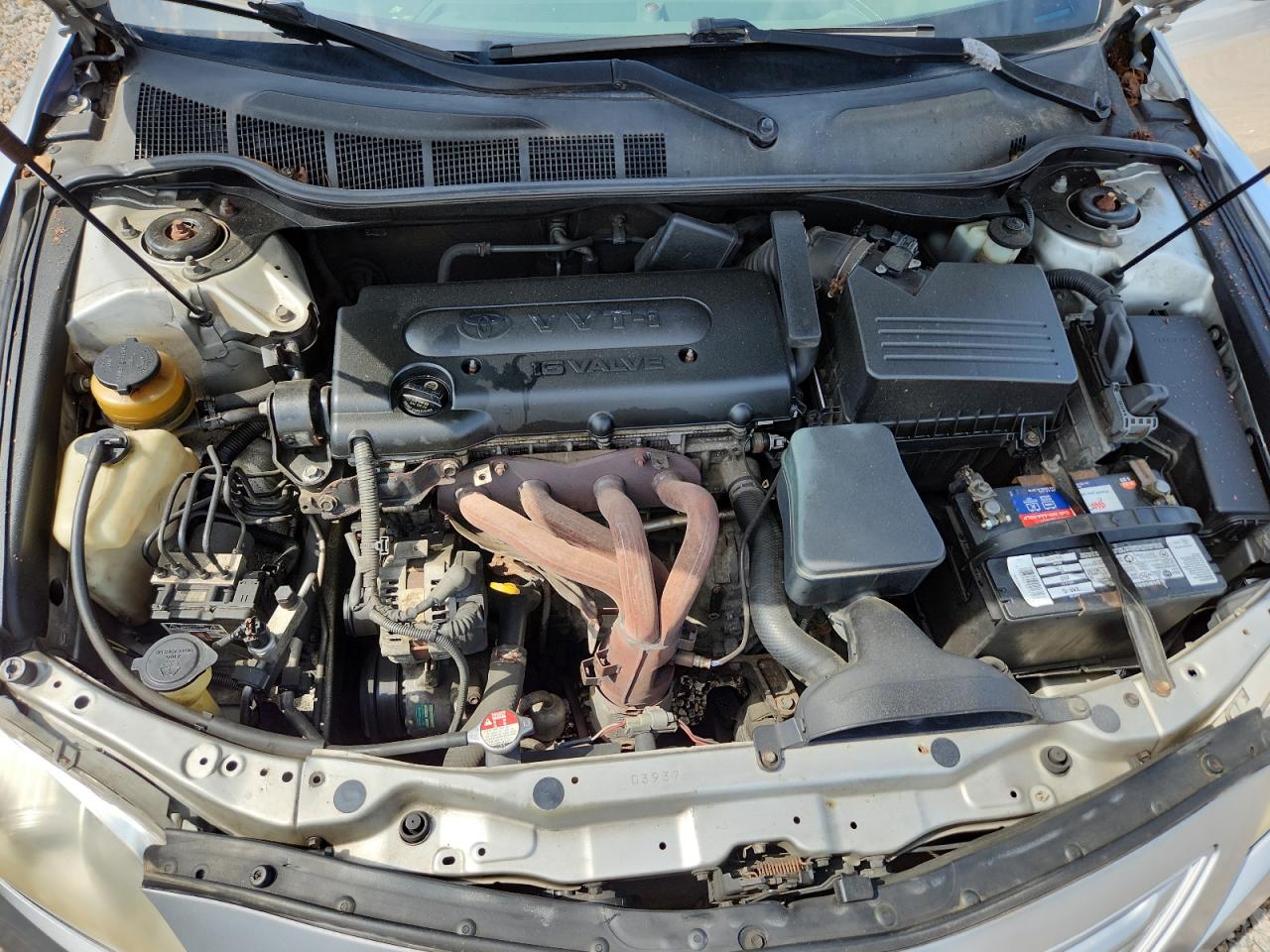 2008 Toyota Camry Le Silver vin: 4T1BE46K28U239317