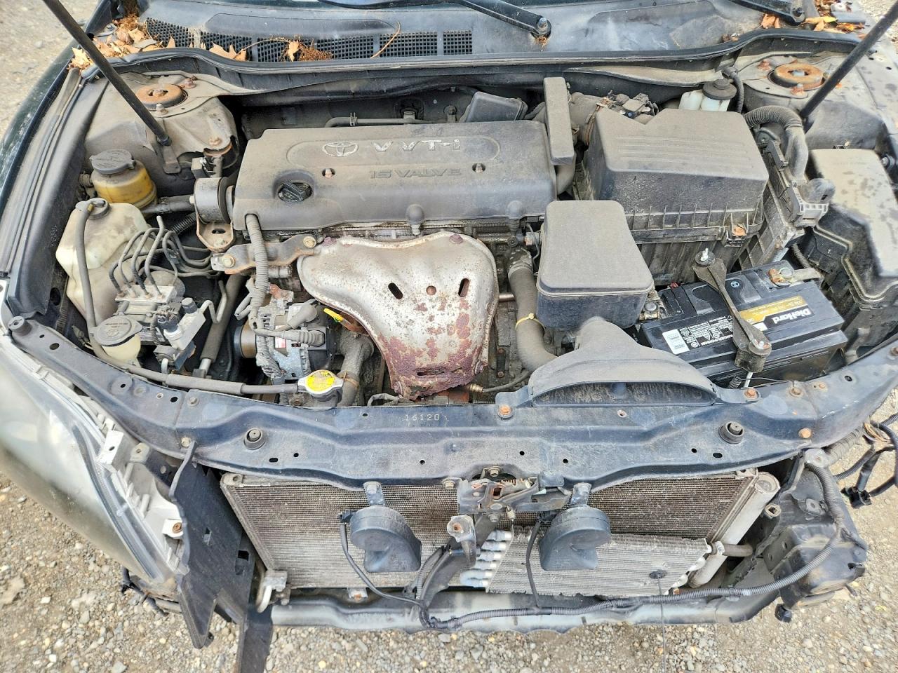2008 Toyota Camry Base Черный vin: 4T1BE46K28U245599