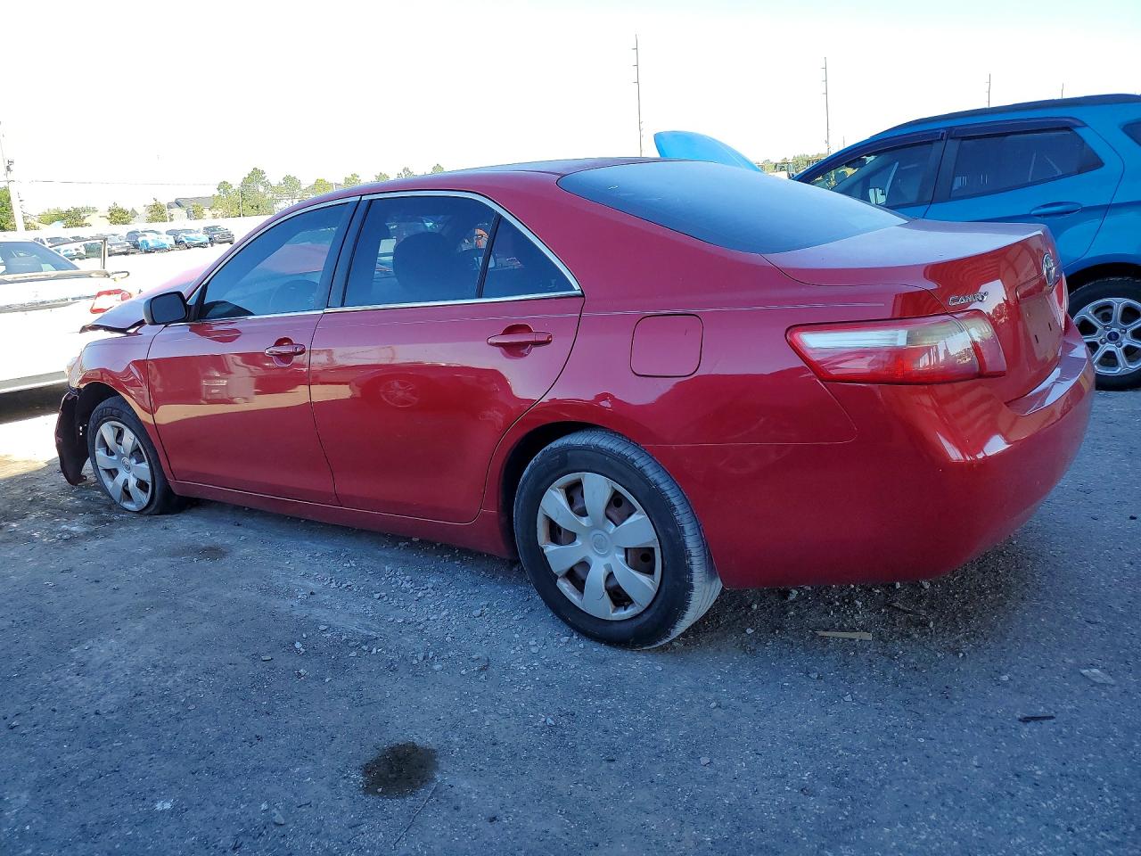 2008 Toyota Camry Le Red vin: 4T1BE46K28U252598