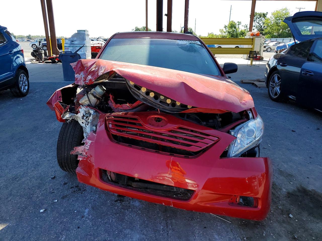 2008 Toyota Camry Le Red vin: 4T1BE46K28U252598