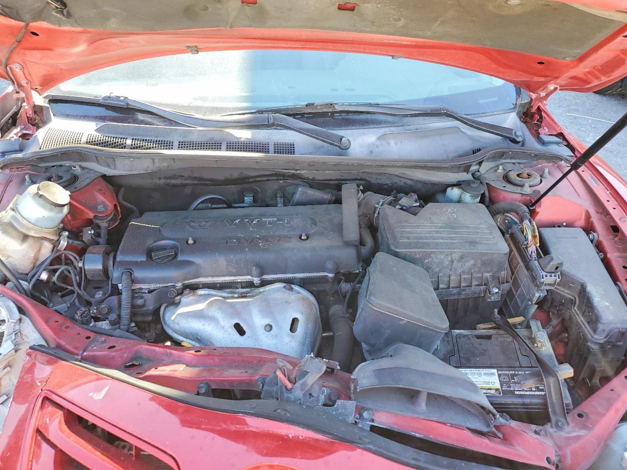 2008 Toyota Camry Le Red vin: 4T1BE46K28U252598