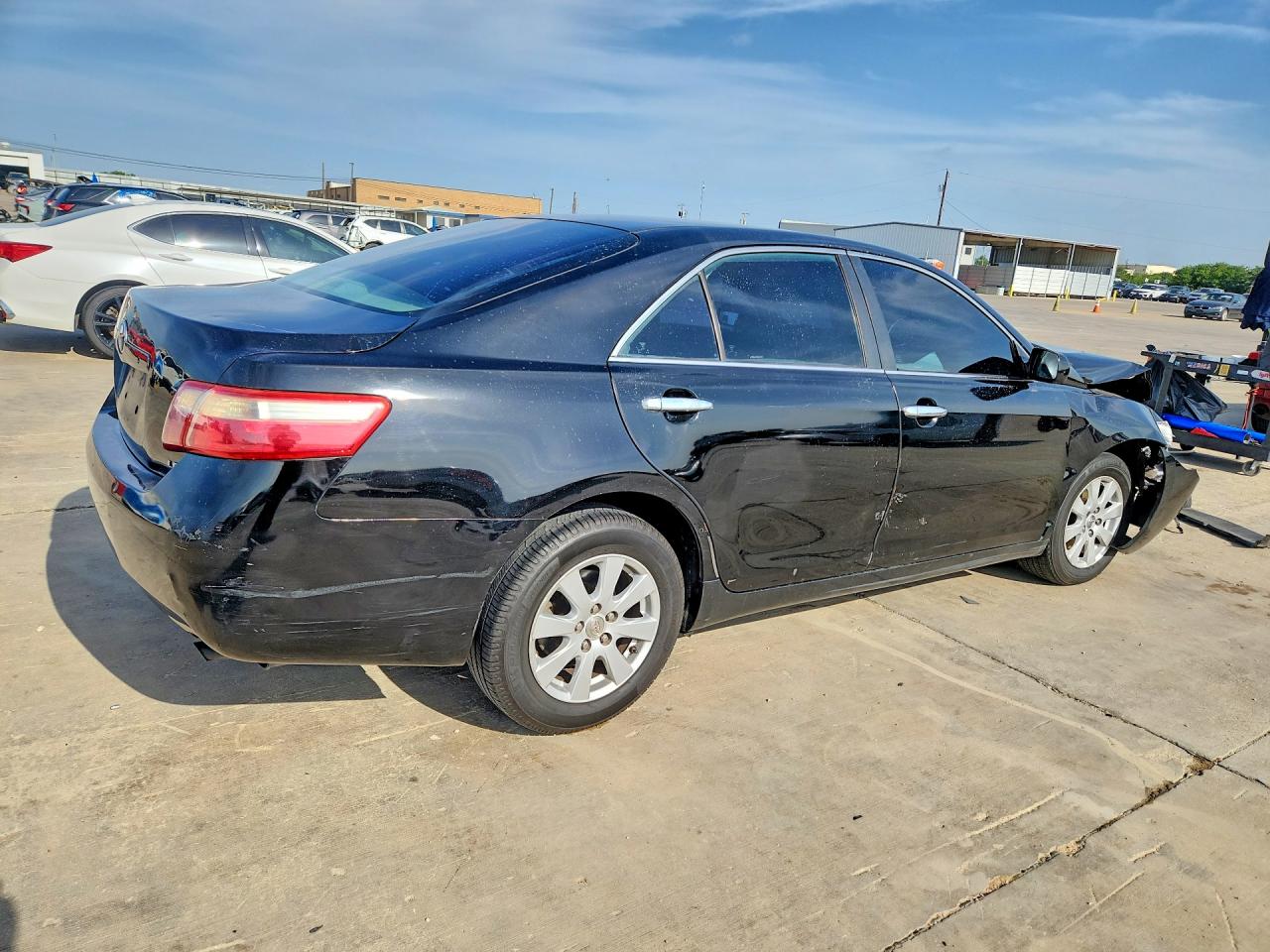 2008 Toyota Camry Le Black vin: 4T1BE46K28U261365