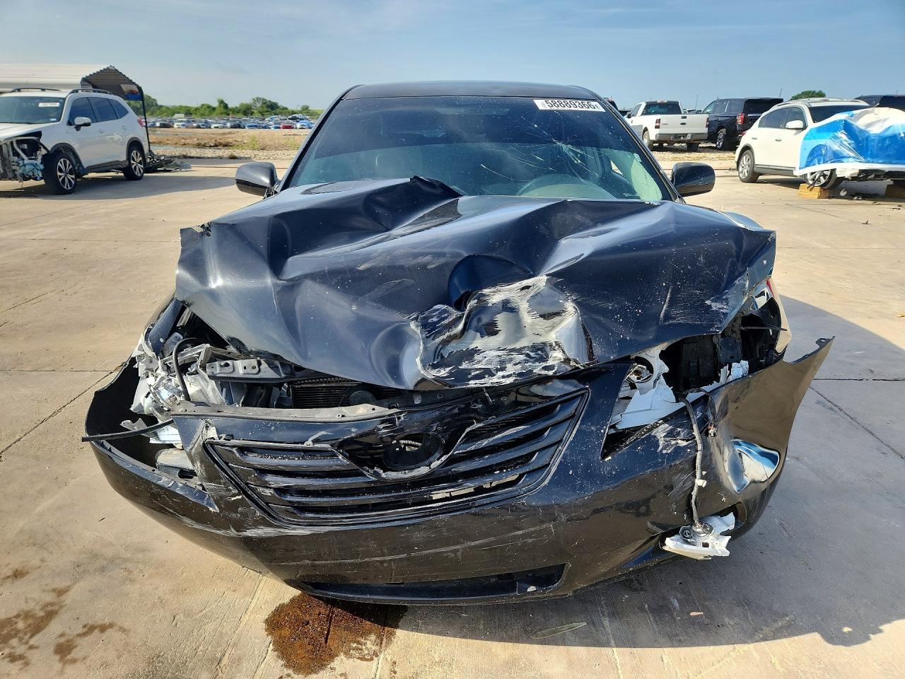 2008 Toyota Camry Le Black vin: 4T1BE46K28U261365
