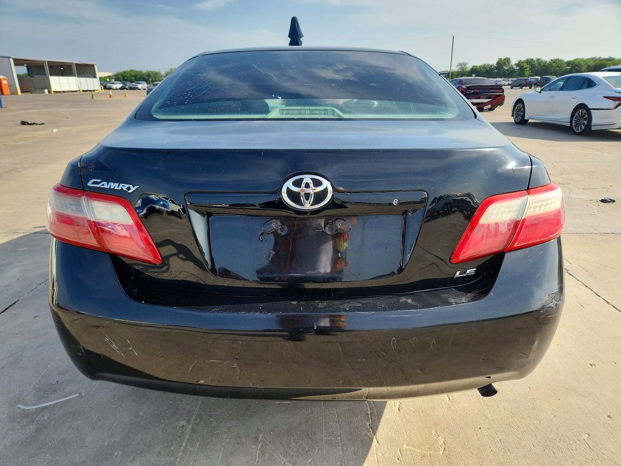 2008 Toyota Camry Le Black vin: 4T1BE46K28U261365