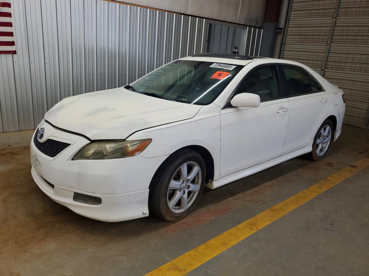 2008 Toyota Camry Se Белый vin: 4T1BE46K28U731698