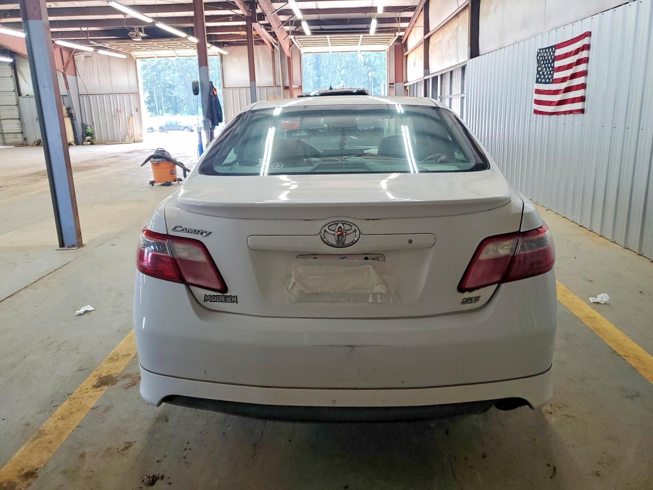 2008 Toyota Camry Se Белый vin: 4T1BE46K28U731698