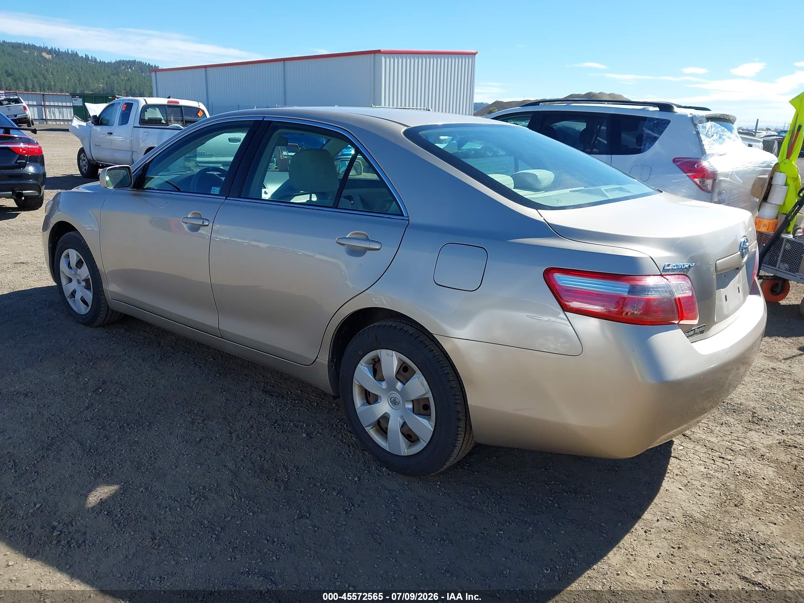 2008 Toyota Camry Le Brown vin: 4T1BE46K28U736092