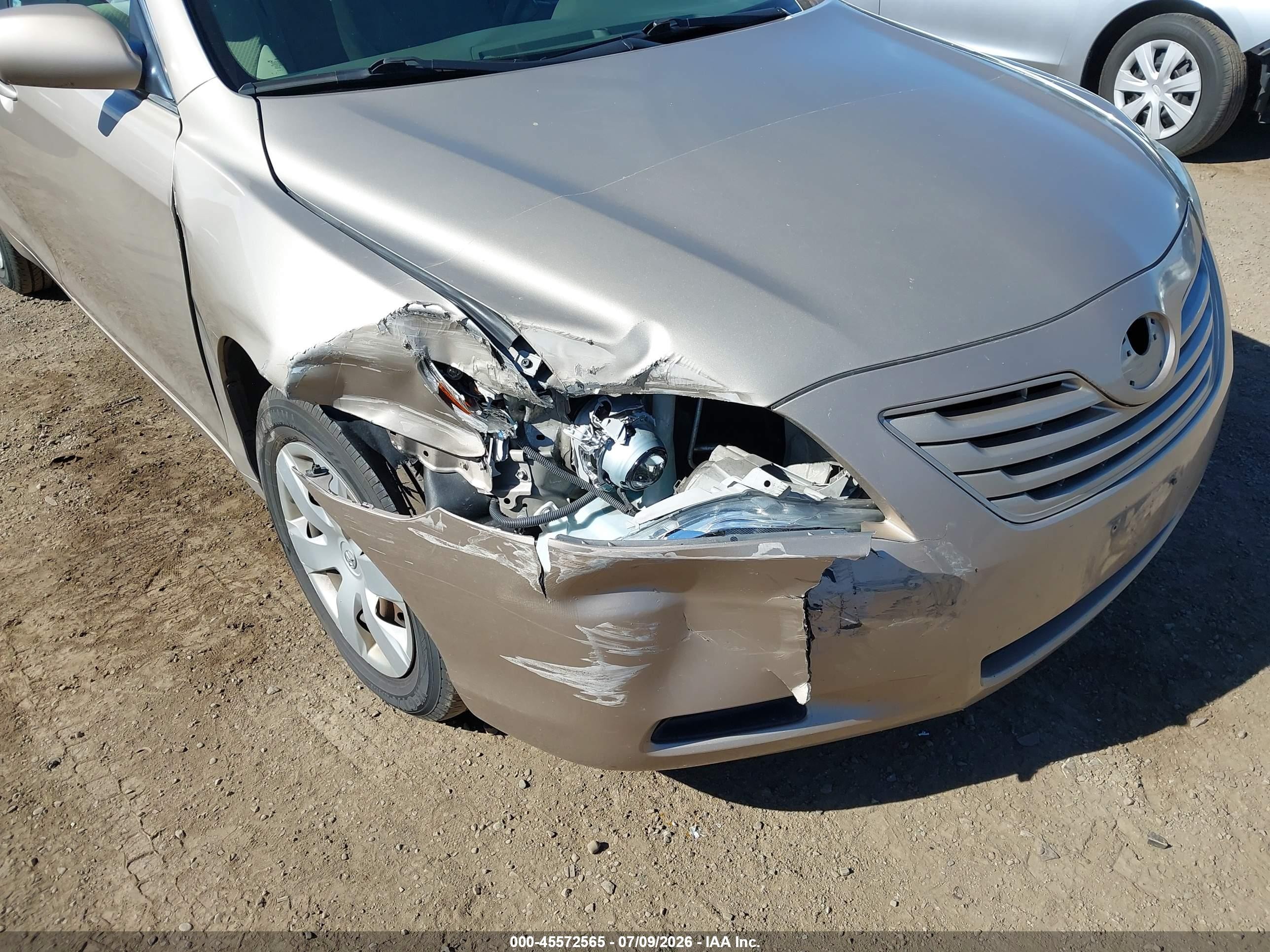 2008 Toyota Camry Le Brown vin: 4T1BE46K28U736092