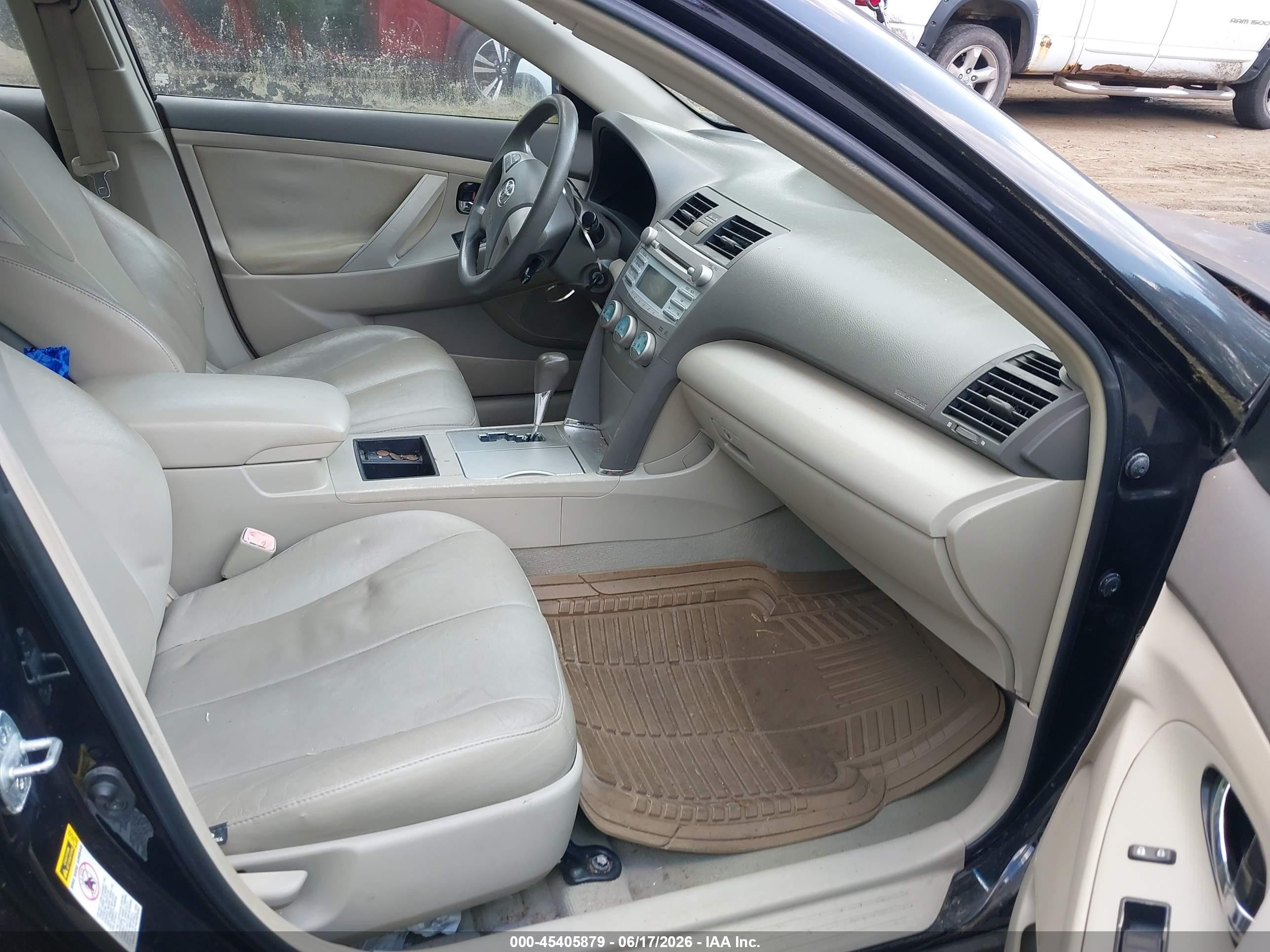 2008 Toyota Camry Le Черный vin: 4T1BE46K28U738151