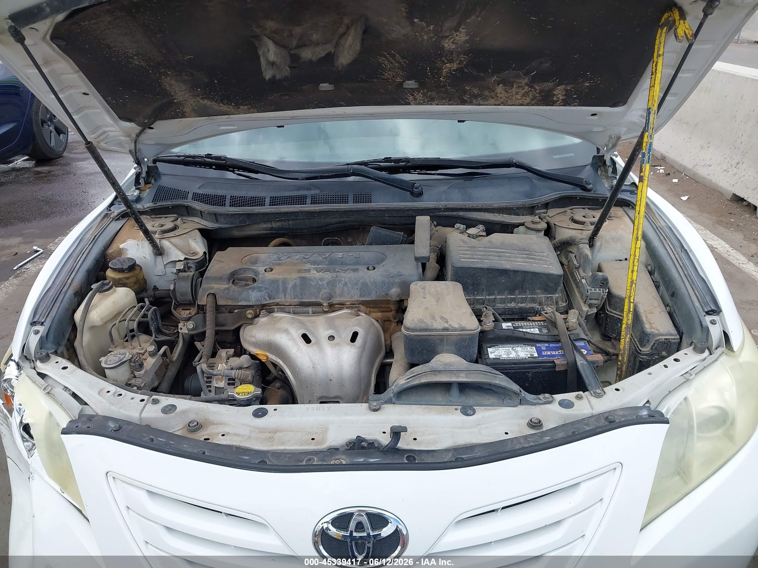 2008 Toyota Camry Le White vin: 4T1BE46K28U774311