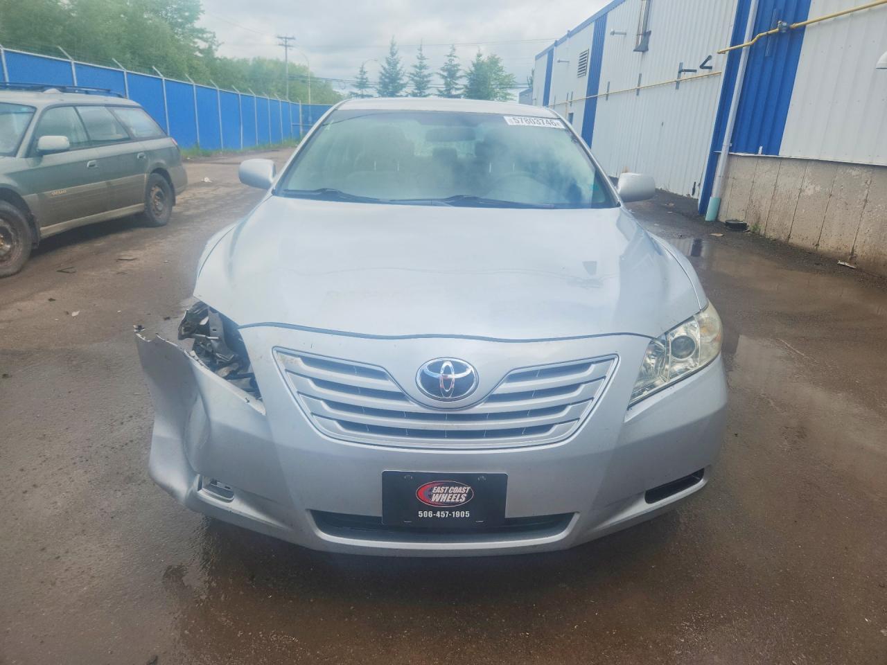 2008 Toyota Camry Base Silver vin: 4T1BE46K28U777418