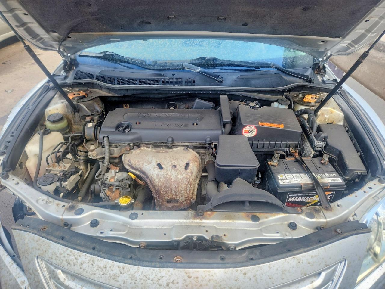 2008 Toyota Camry Base Silver vin: 4T1BE46K28U777418