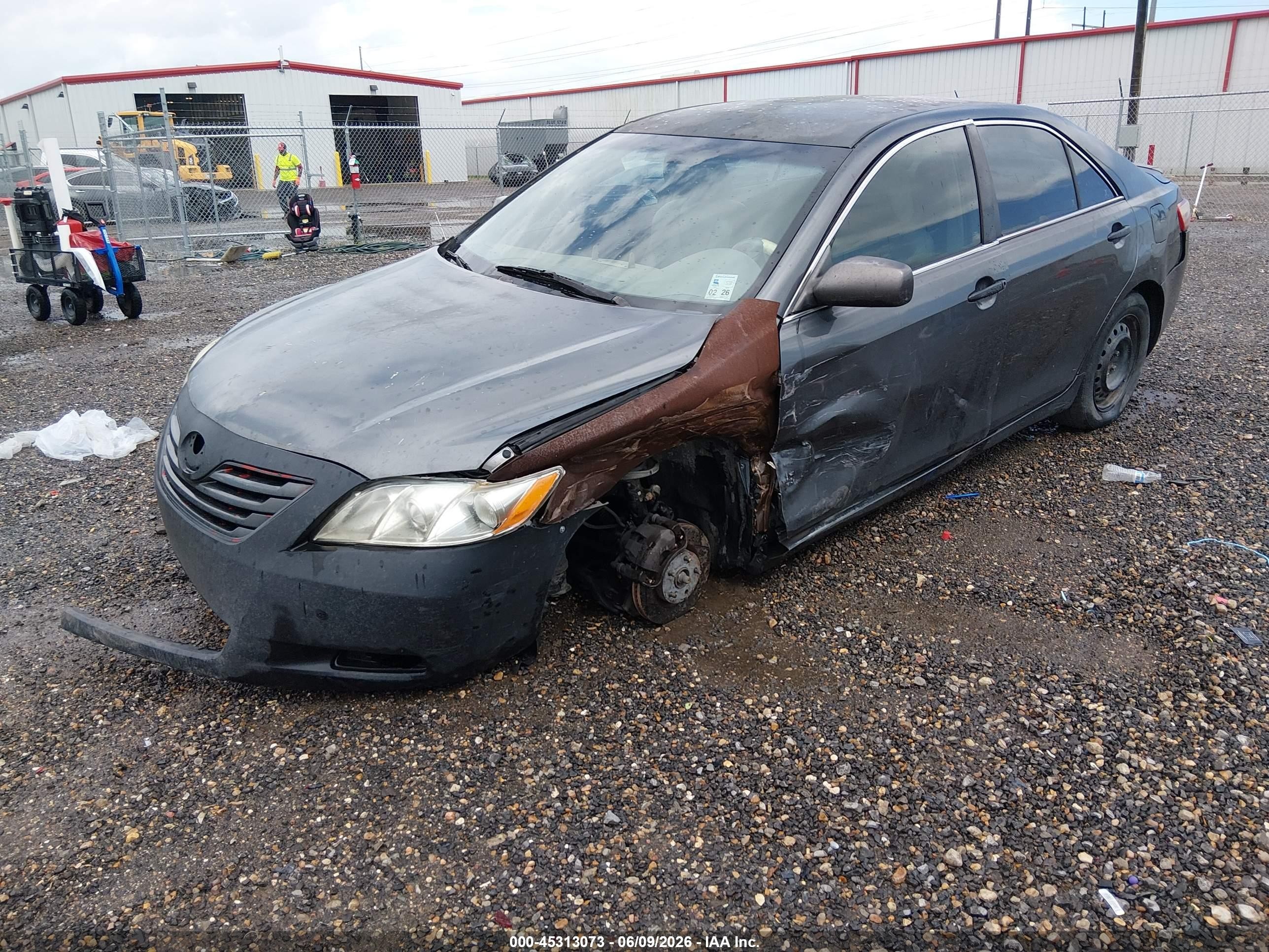 2008 Toyota Camry Le Gray vin: 4T1BE46K28U781680