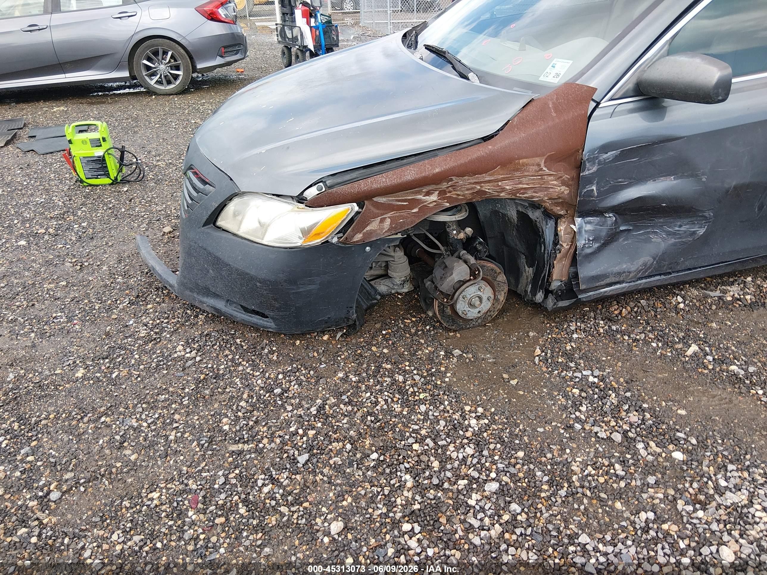 2008 Toyota Camry Le Gray vin: 4T1BE46K28U781680