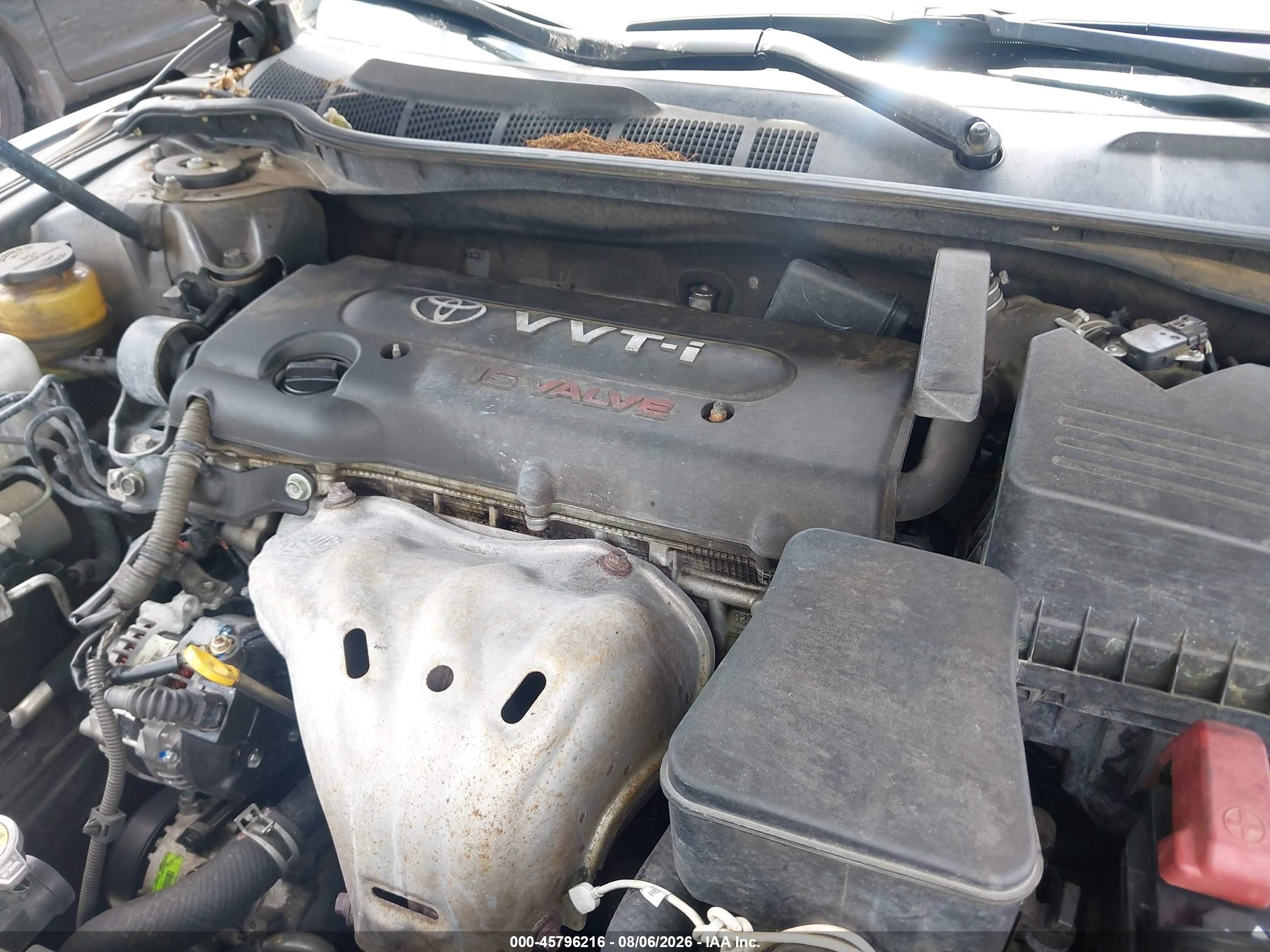 2008 Toyota Camry Le Серый vin: 4T1BE46K28U787348