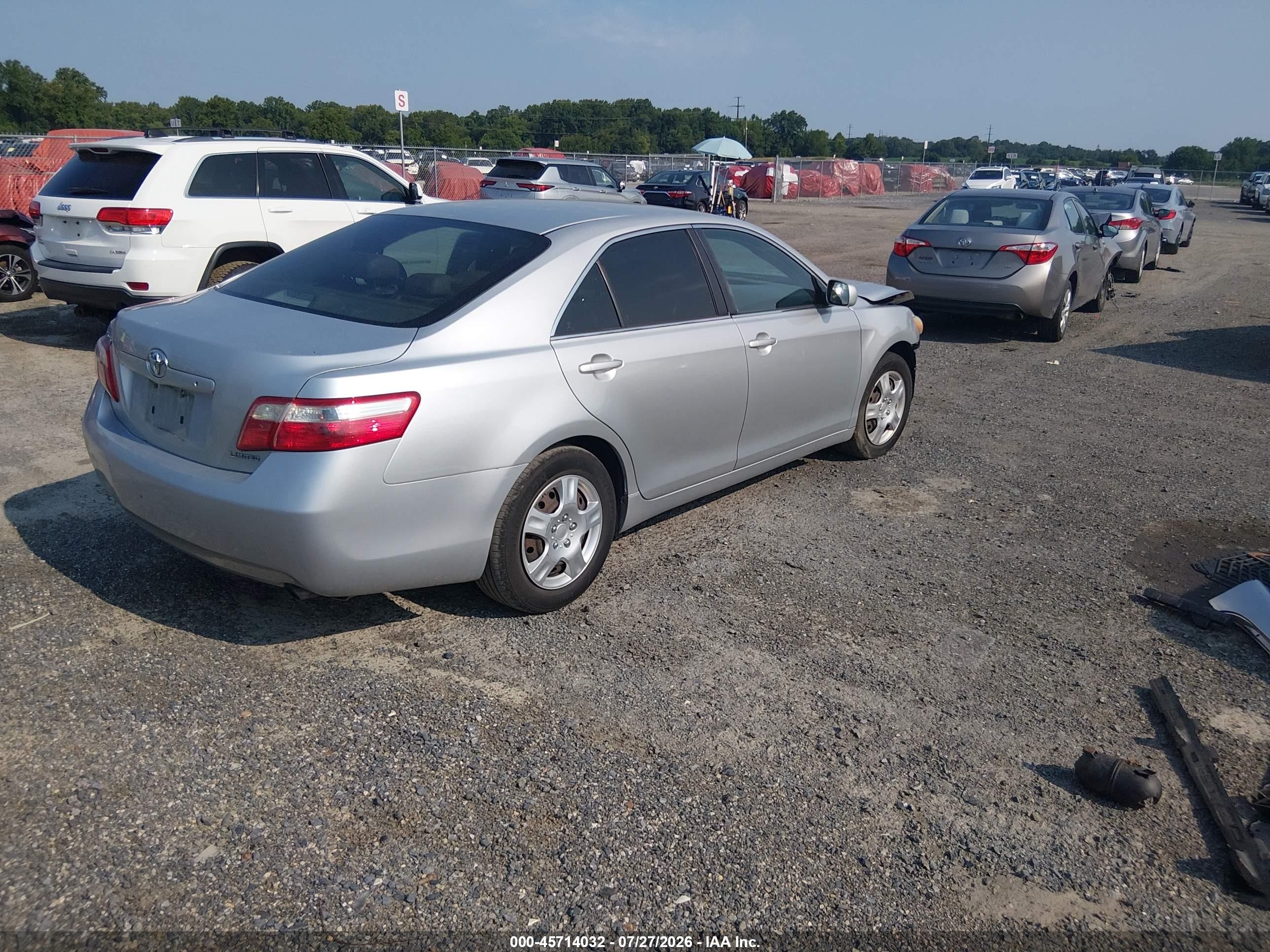 2009 Toyota Camry Le Silver vin: 4T1BE46K29U271749