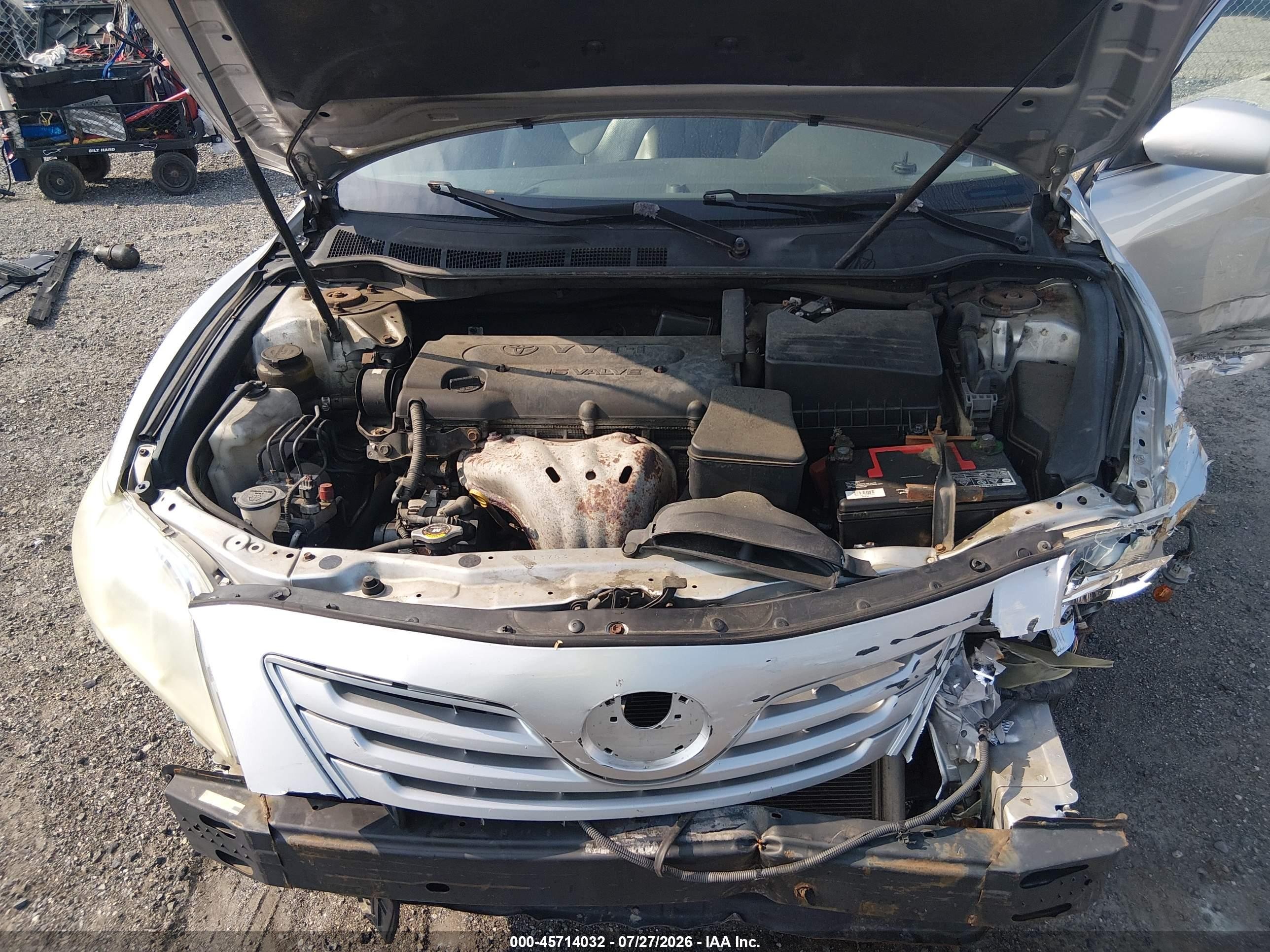 2009 Toyota Camry Le Silver vin: 4T1BE46K29U271749
