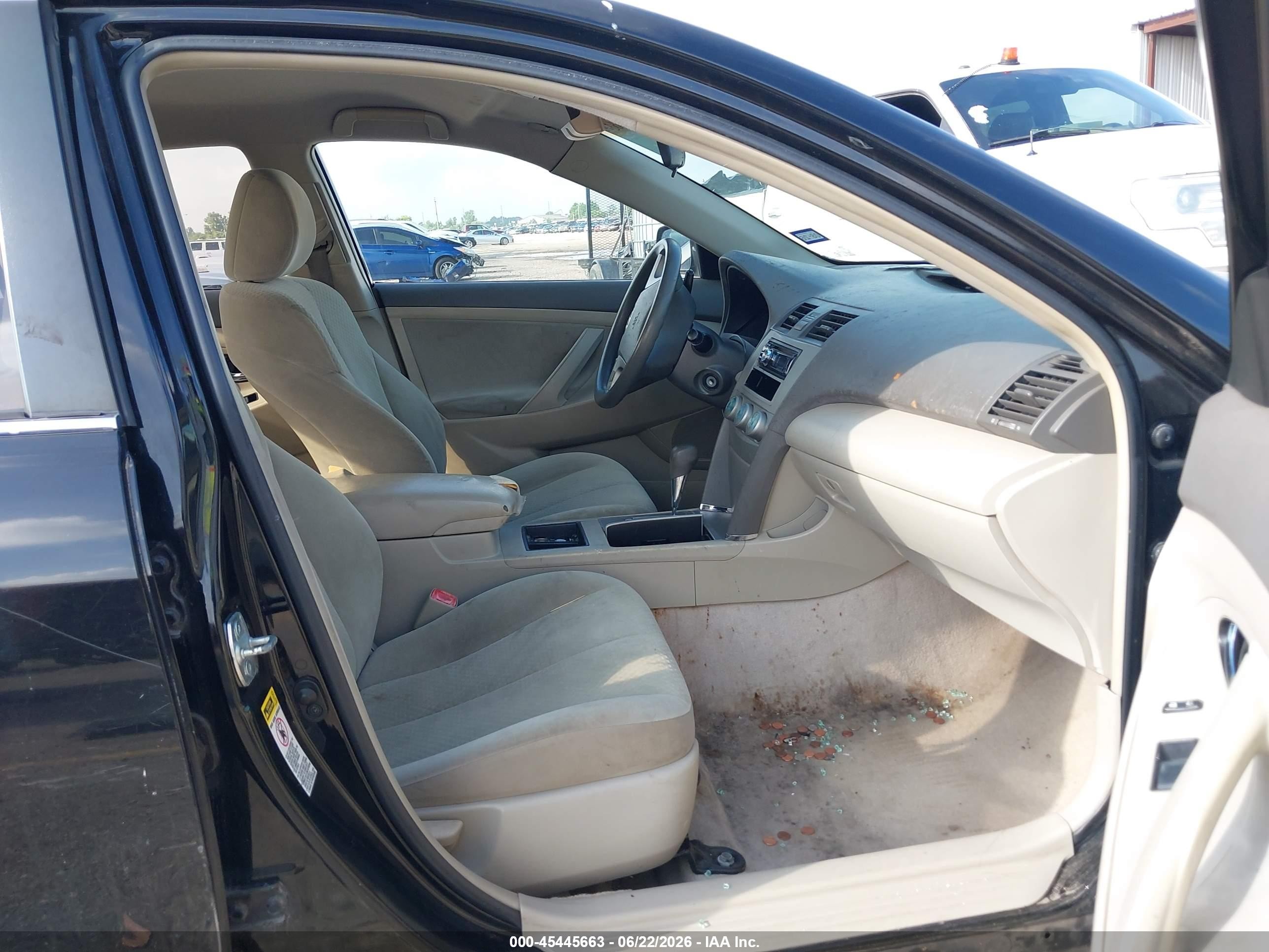 2009 Toyota Camry Le Black vin: 4T1BE46K29U277986