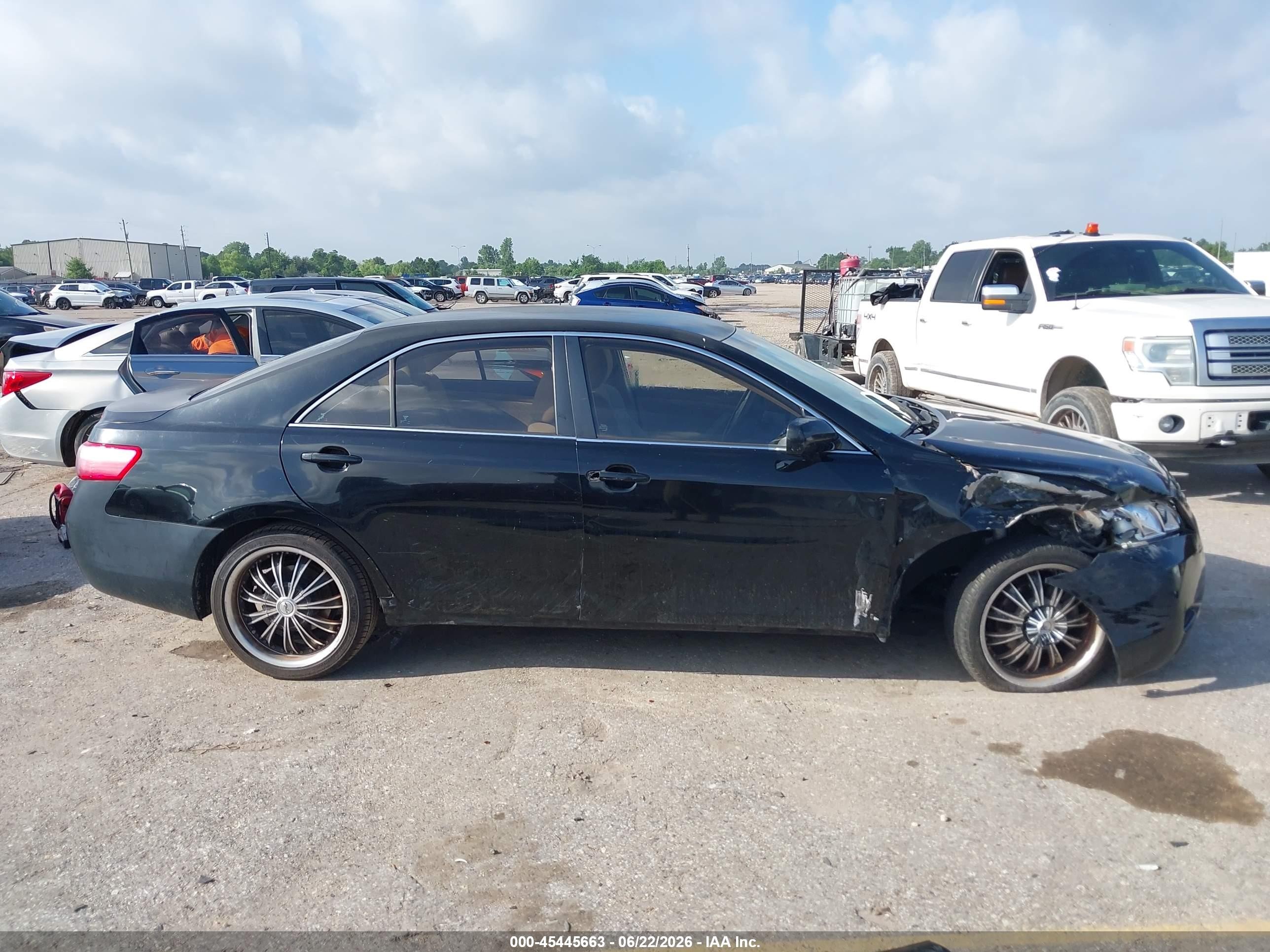 2009 Toyota Camry Le Black vin: 4T1BE46K29U277986