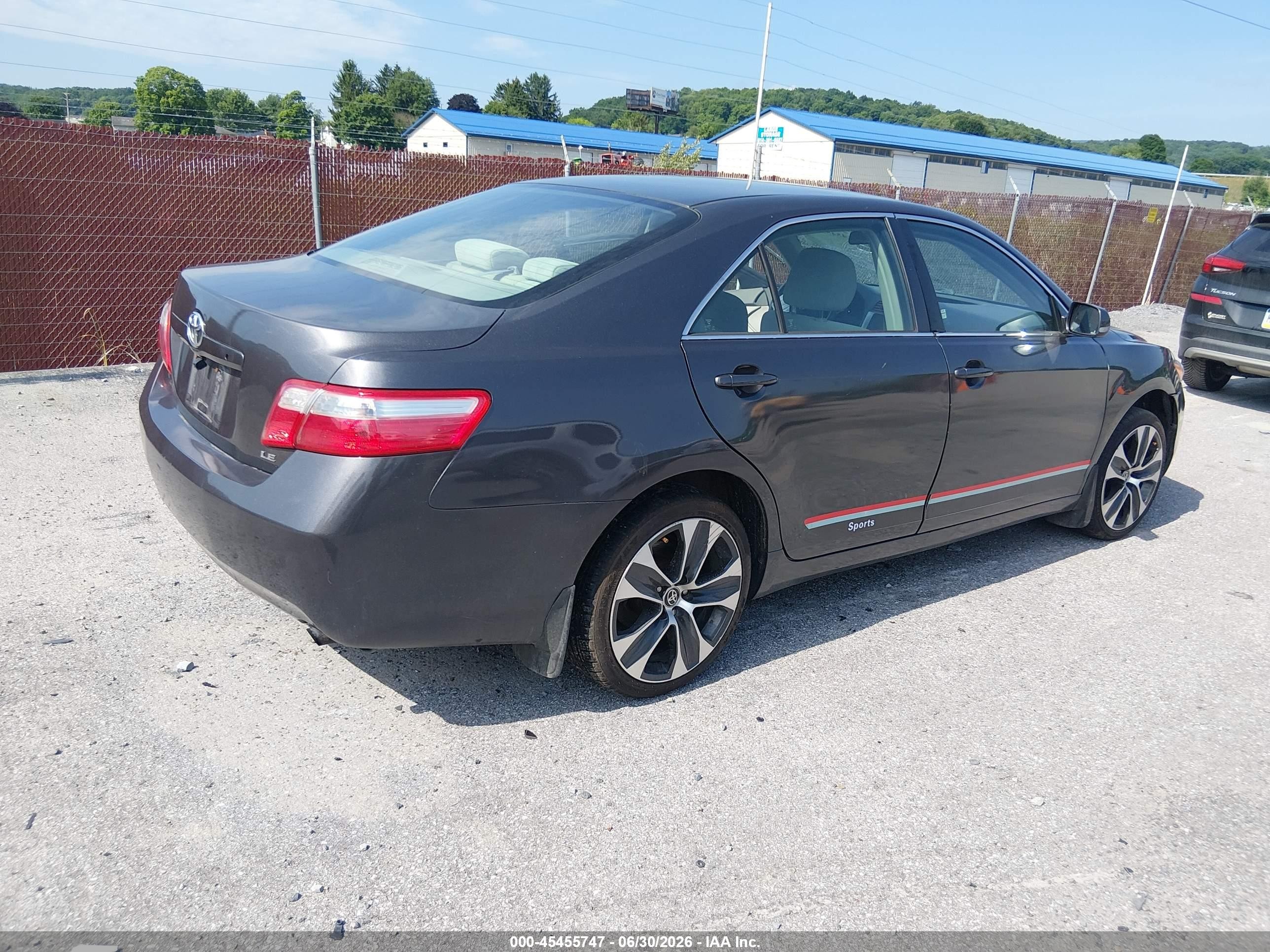 2009 Toyota Camry Le Gray vin: 4T1BE46K29U279057