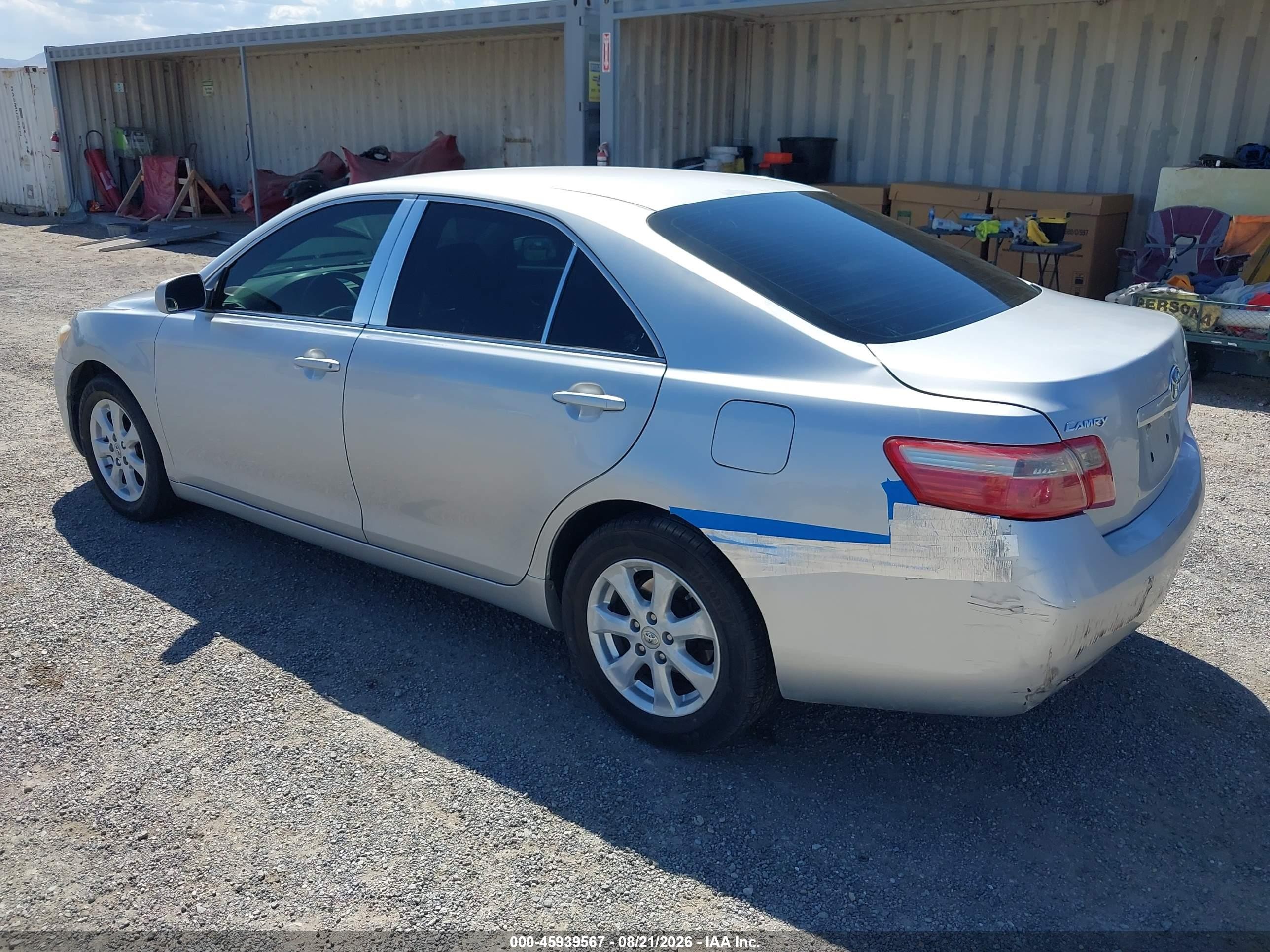 2009 Toyota Camry Le Silver vin: 4T1BE46K29U282945