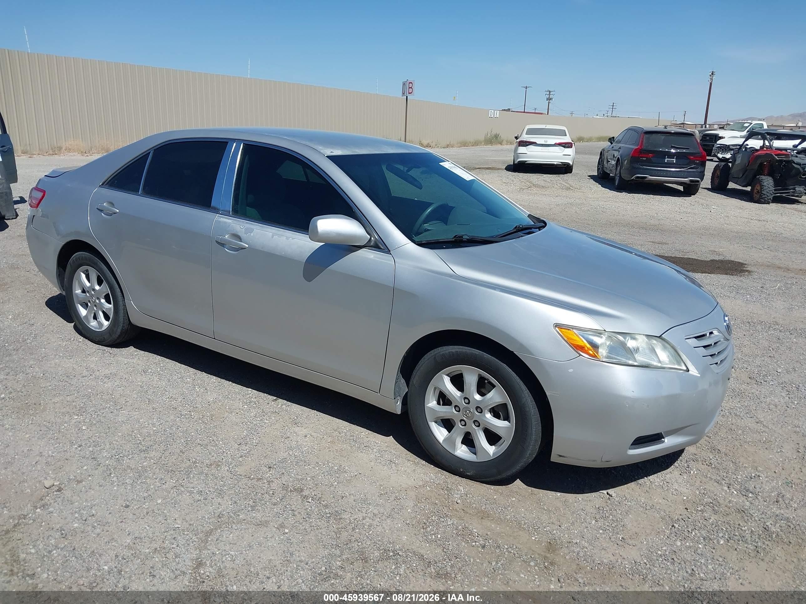 2009 Toyota Camry Le Silver vin: 4T1BE46K29U282945