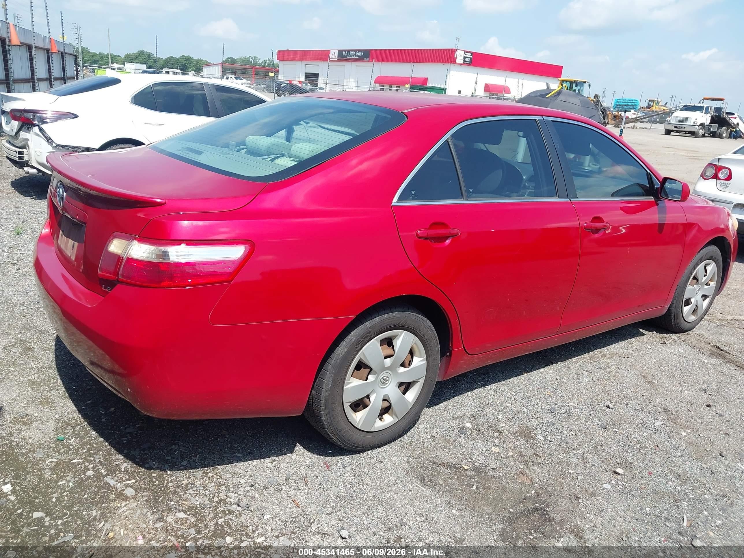 2009 Toyota Camry Le Red vin: 4T1BE46K29U286784