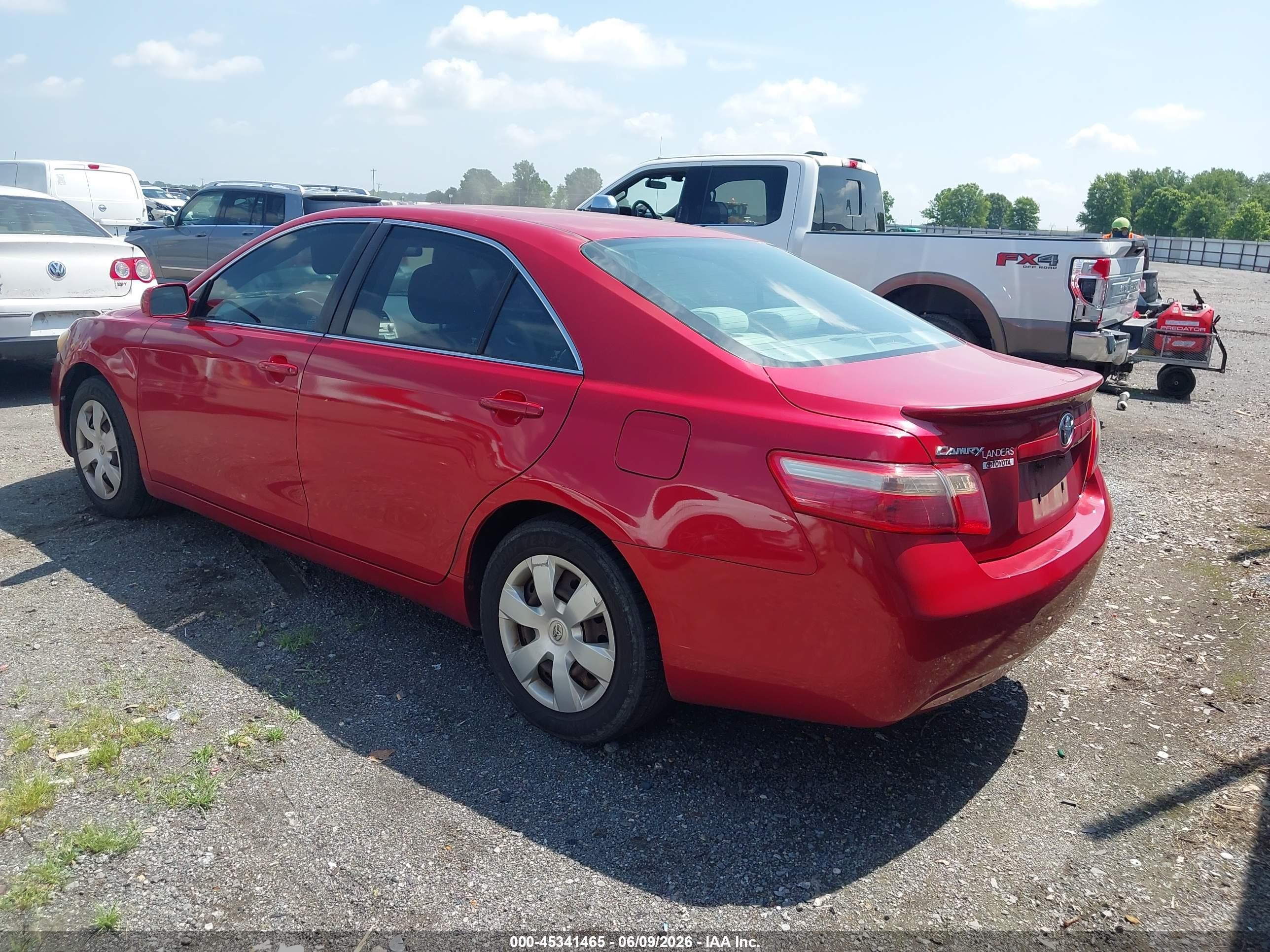 2009 Toyota Camry Le Red vin: 4T1BE46K29U286784