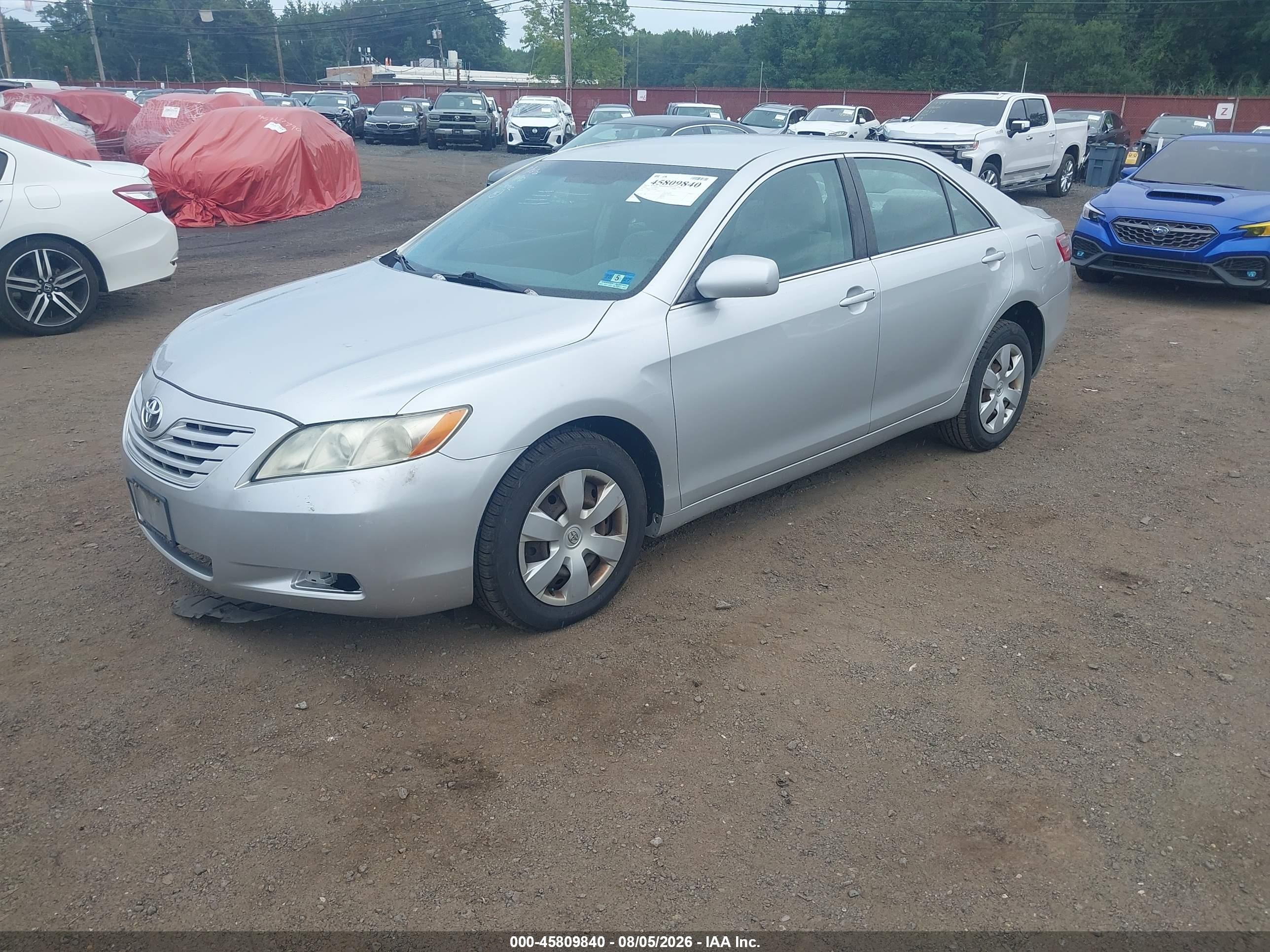 2009 Toyota Camry Le Серый vin: 4T1BE46K29U290902