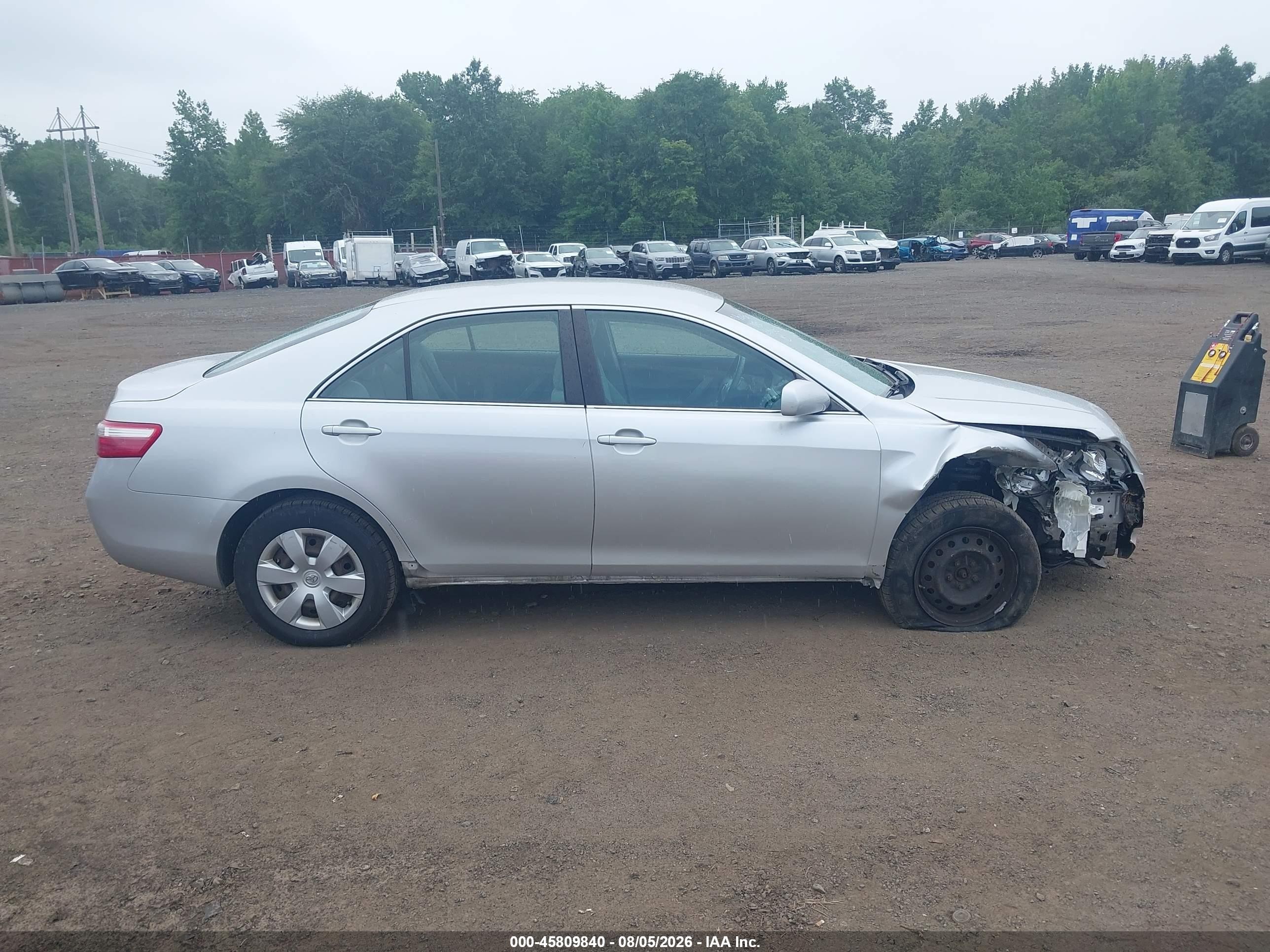 2009 Toyota Camry Le Серый vin: 4T1BE46K29U290902