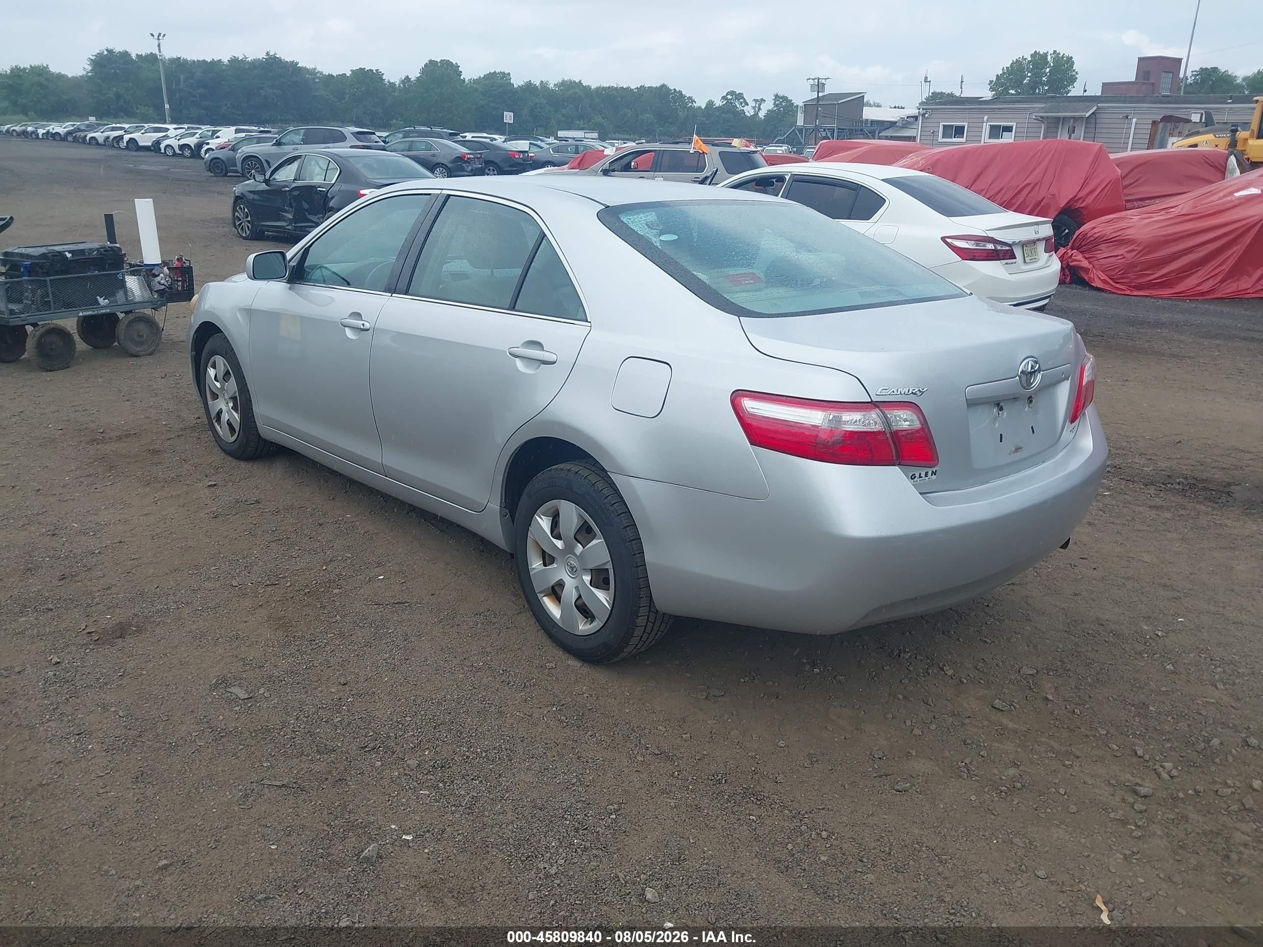 2009 Toyota Camry Le Серый vin: 4T1BE46K29U290902