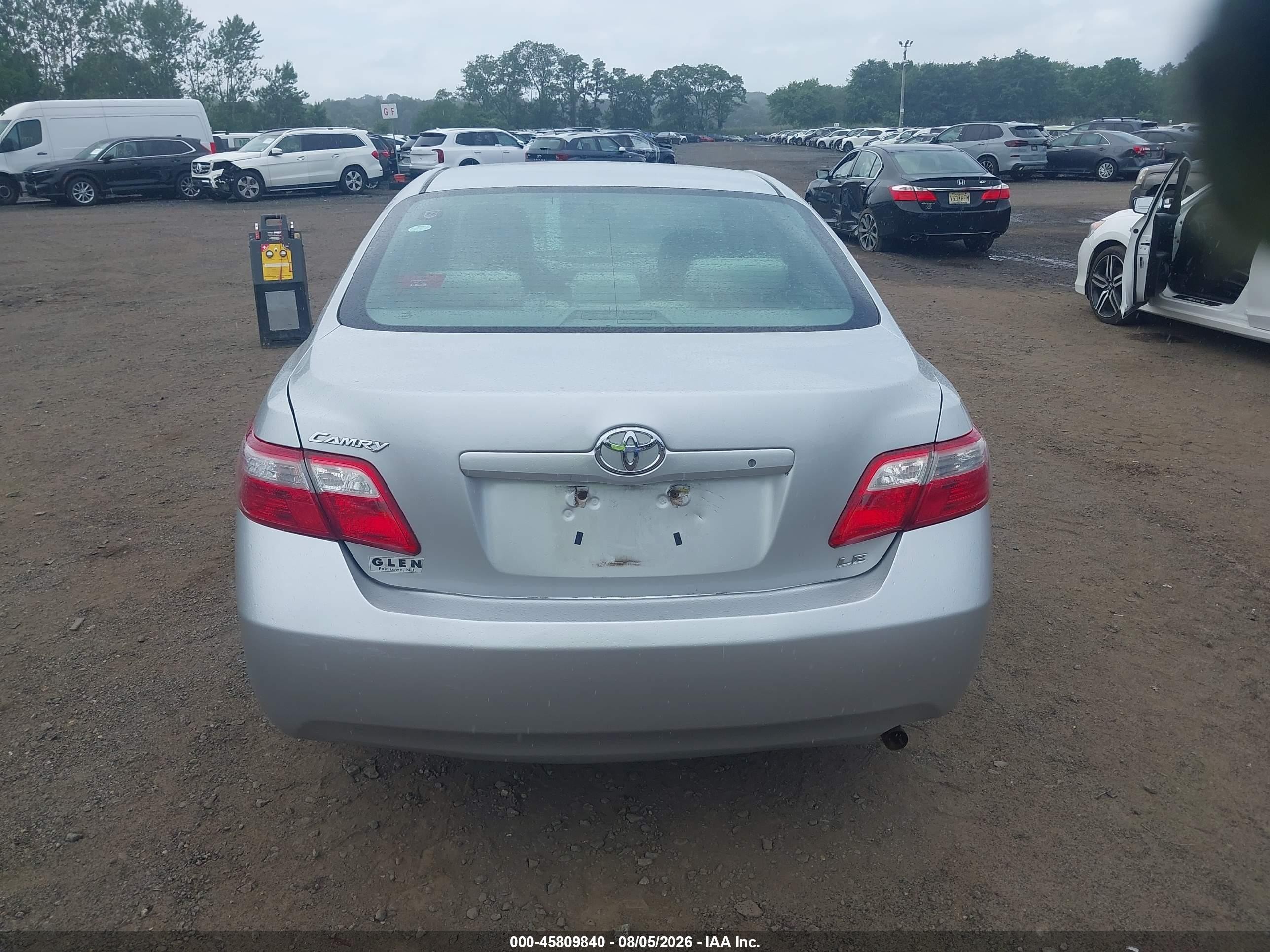2009 Toyota Camry Le Серый vin: 4T1BE46K29U290902