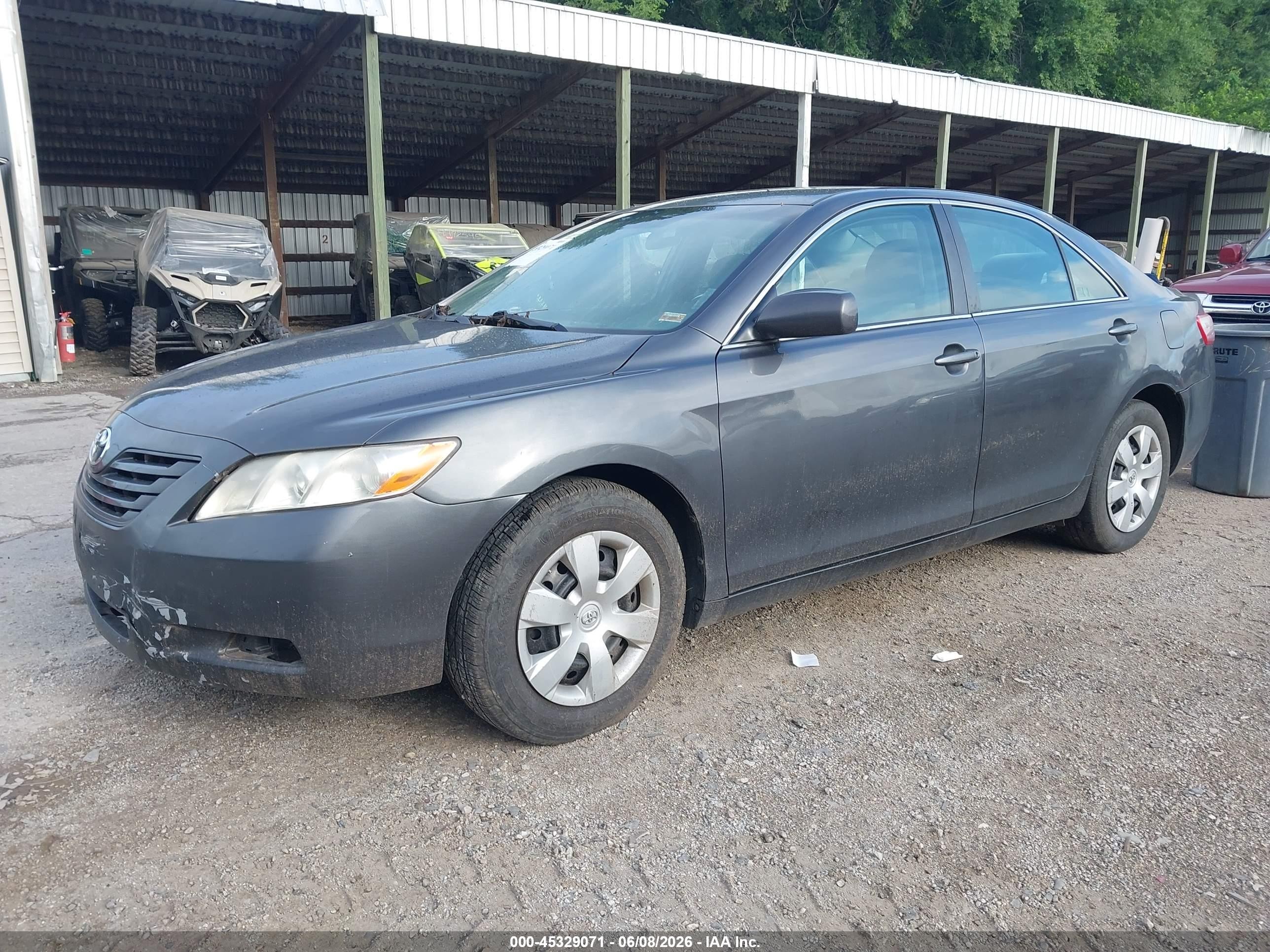 2009 Toyota Camry Le Gray vin: 4T1BE46K29U311411