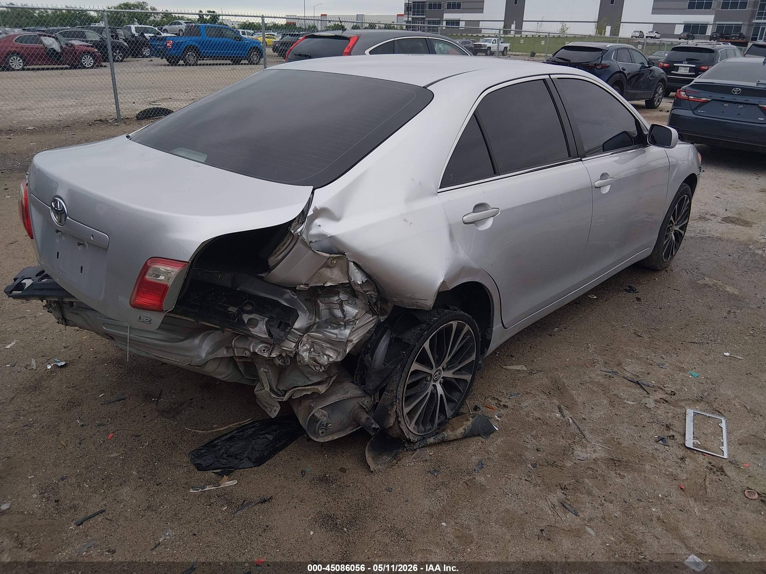 2009 Toyota Camry Le Silver vin: 4T1BE46K29U321341
