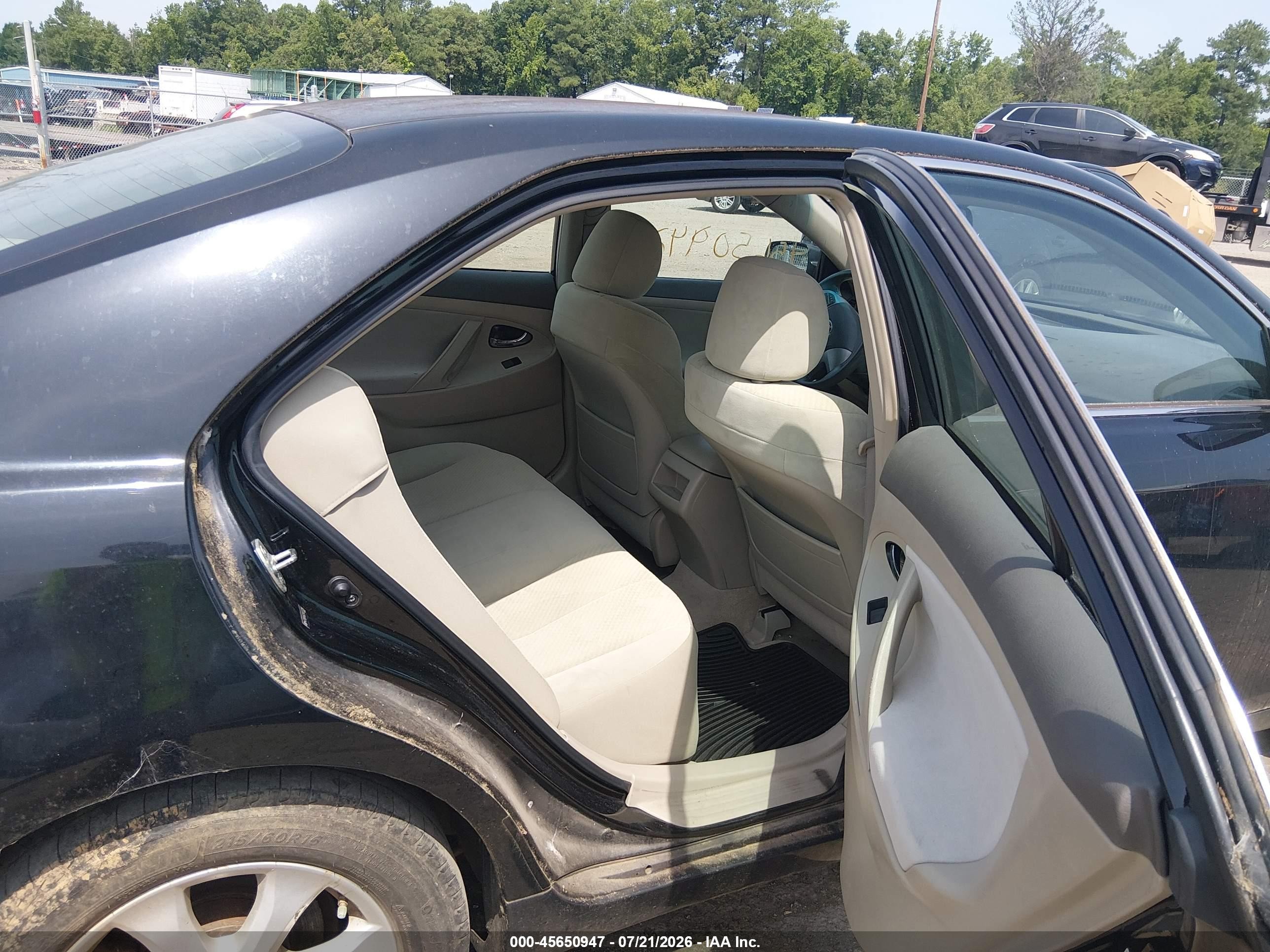 2009 Toyota Camry Le Black vin: 4T1BE46K29U327396