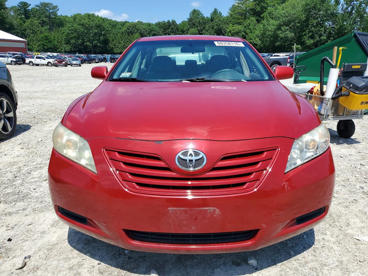 2009 Toyota Camry Le Red vin: 4T1BE46K29U330508