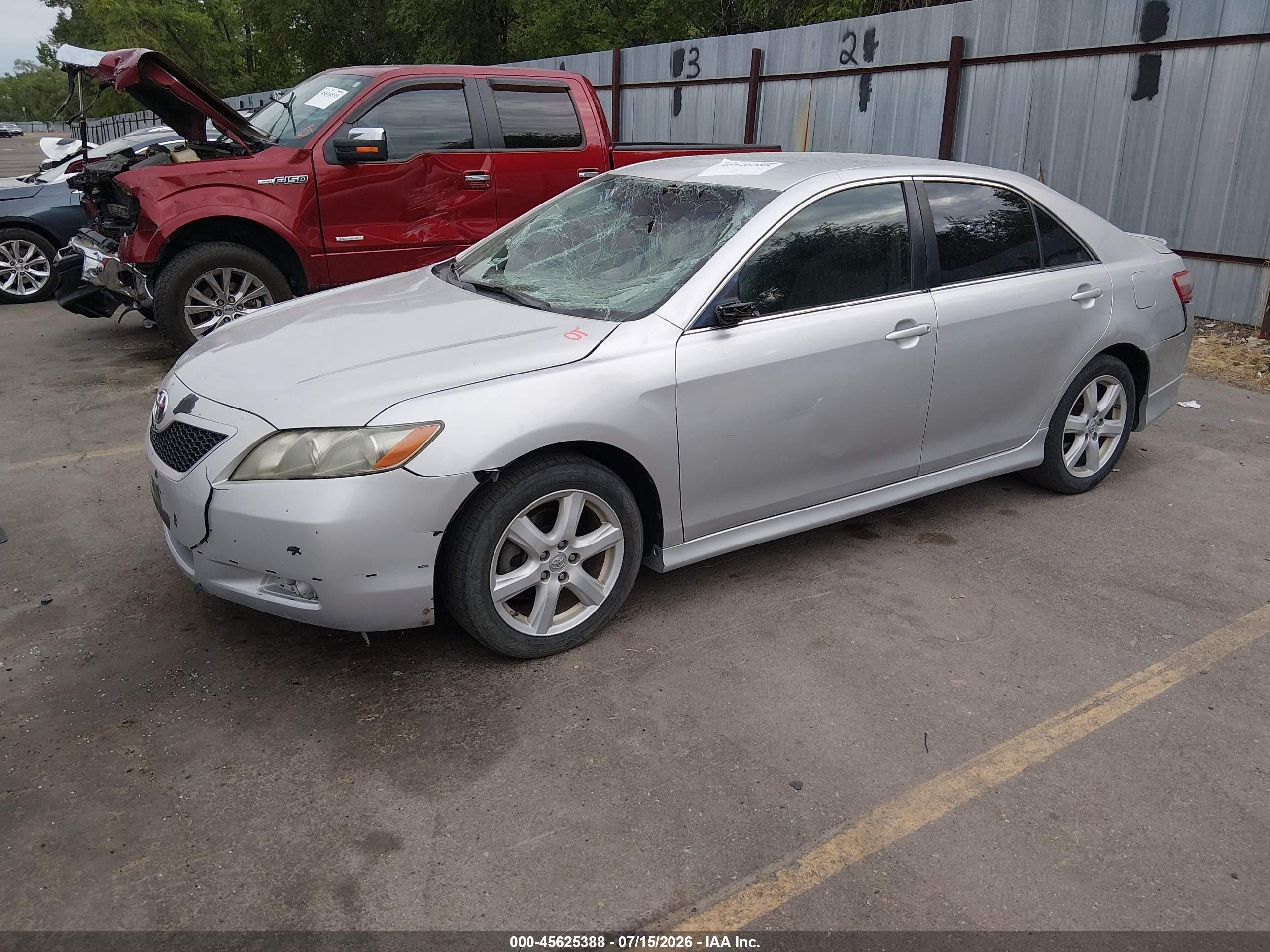2009 Toyota Camry Se Silver vin: 4T1BE46K29U340620