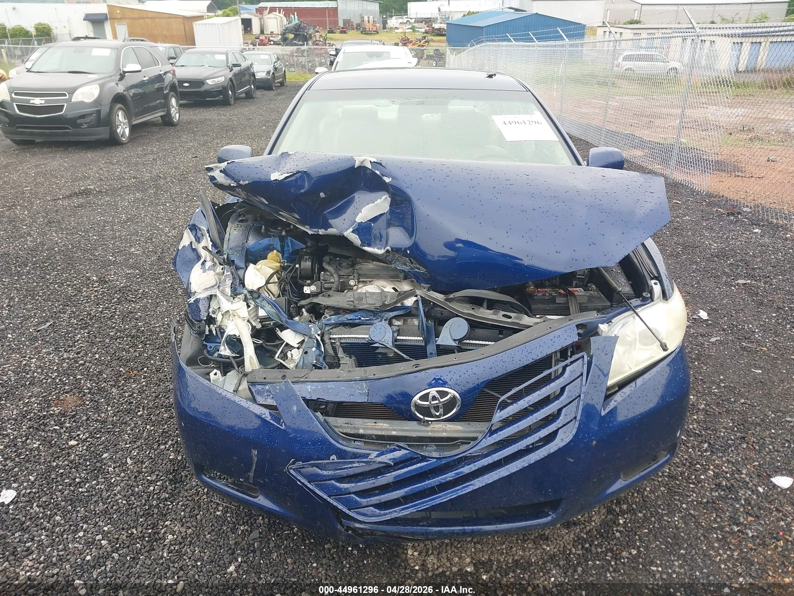 2009 Toyota Camry Le Синий vin: 4T1BE46K29U347387