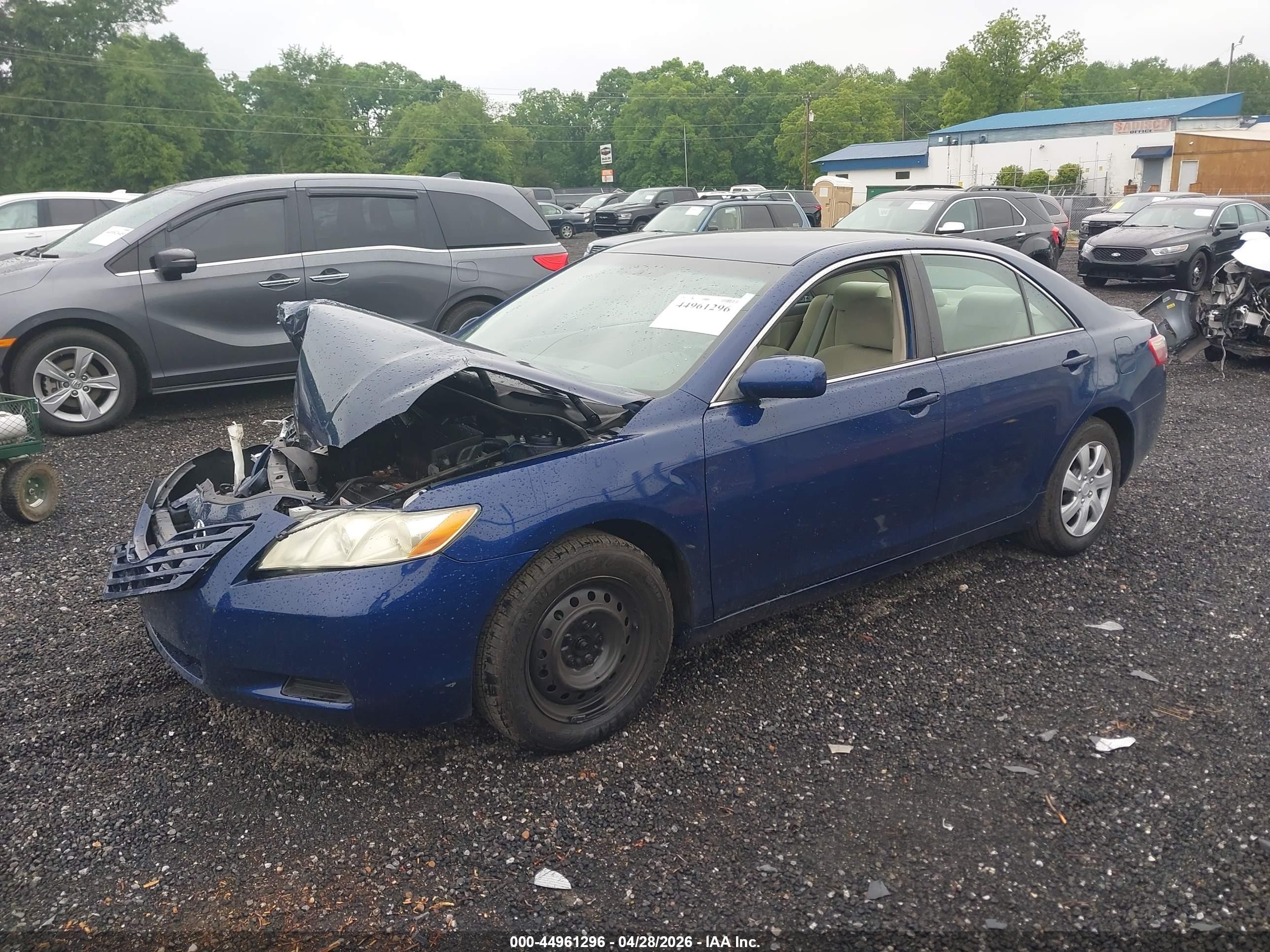 2009 Toyota Camry Le Синий vin: 4T1BE46K29U347387